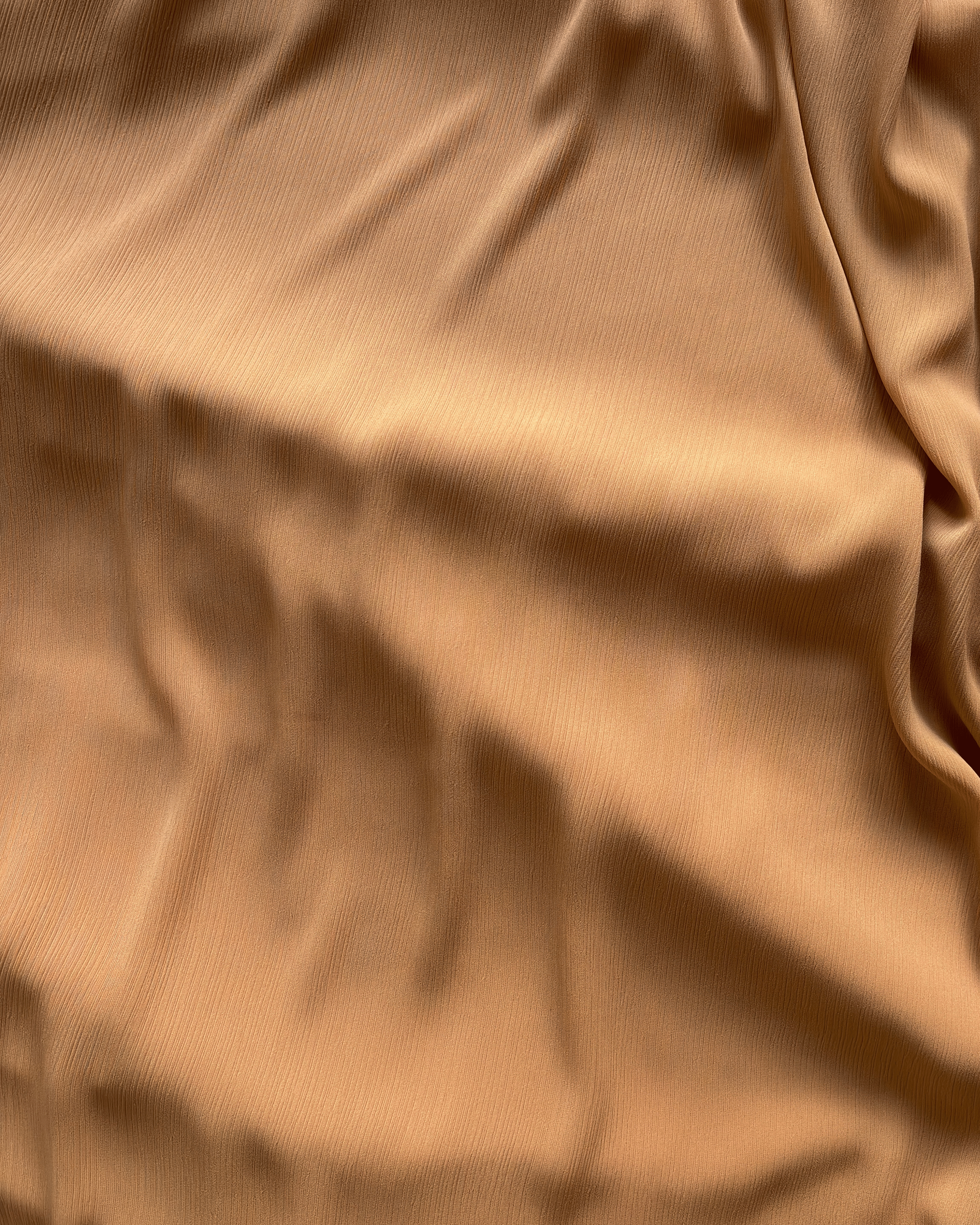 Crinkle Chiffon Hijab - Caramel Serenade