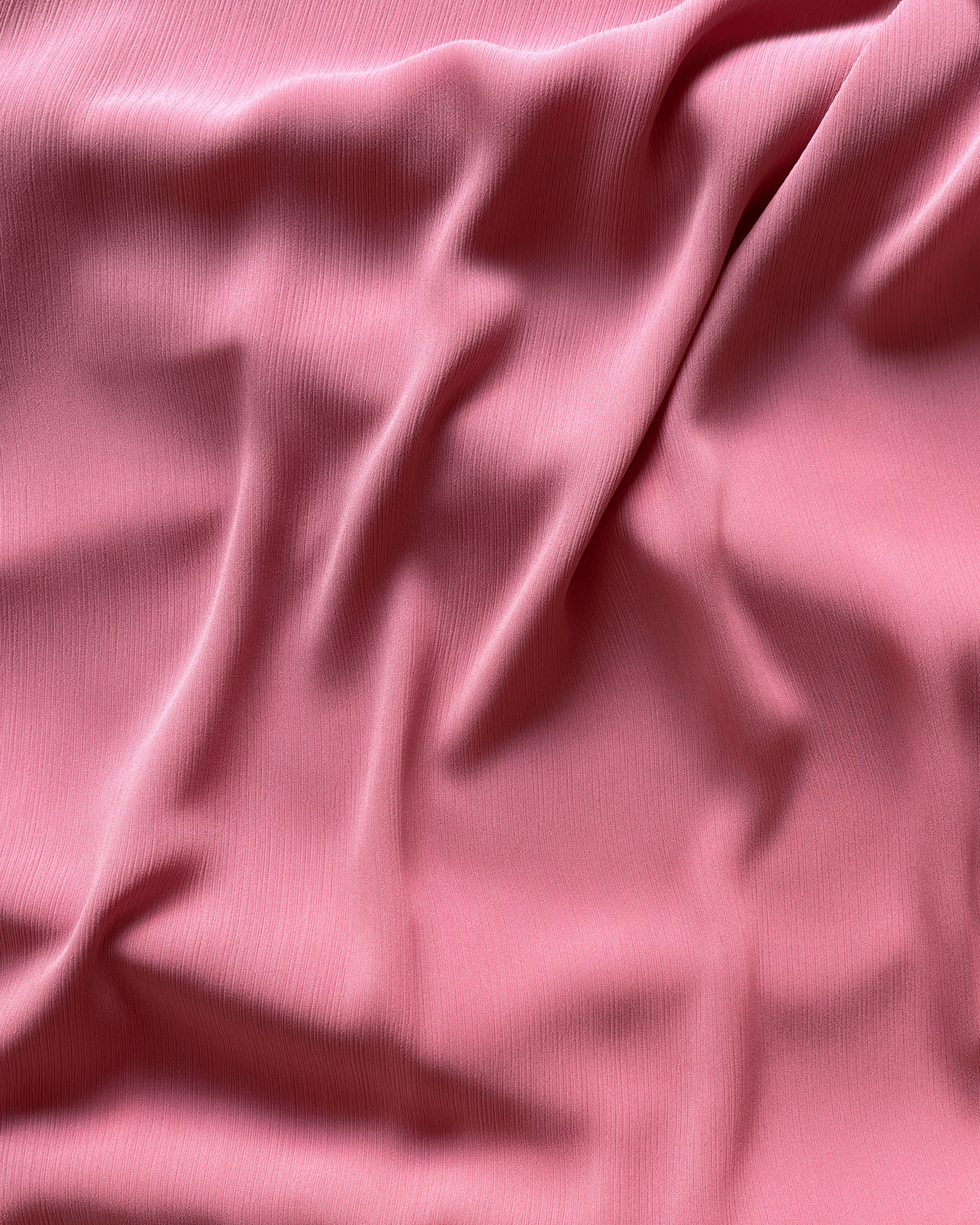 Crinkle Chiffon Hijab - Cotton Candy Blush