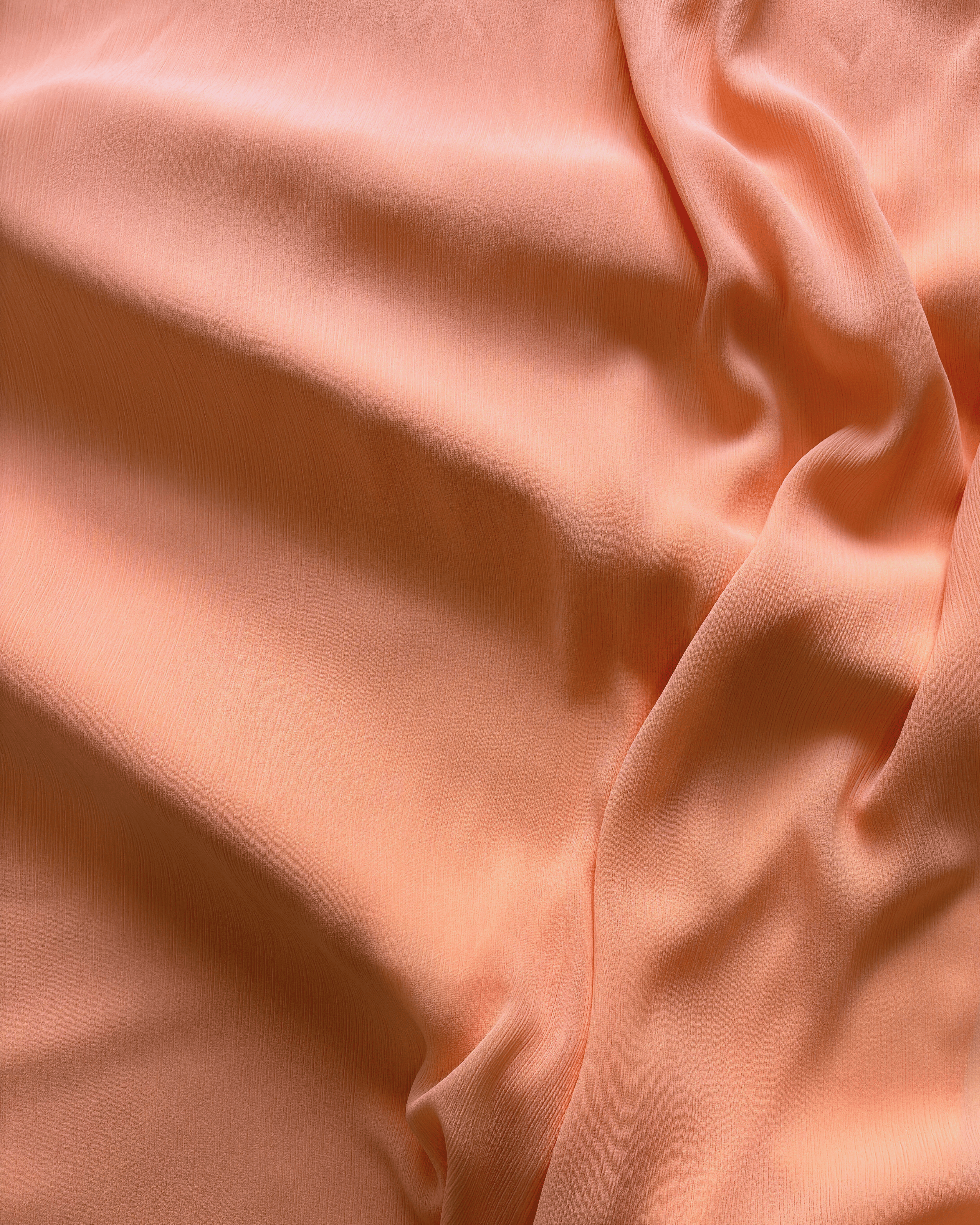Crinkle Chiffon Hijab - Peachy Serenity