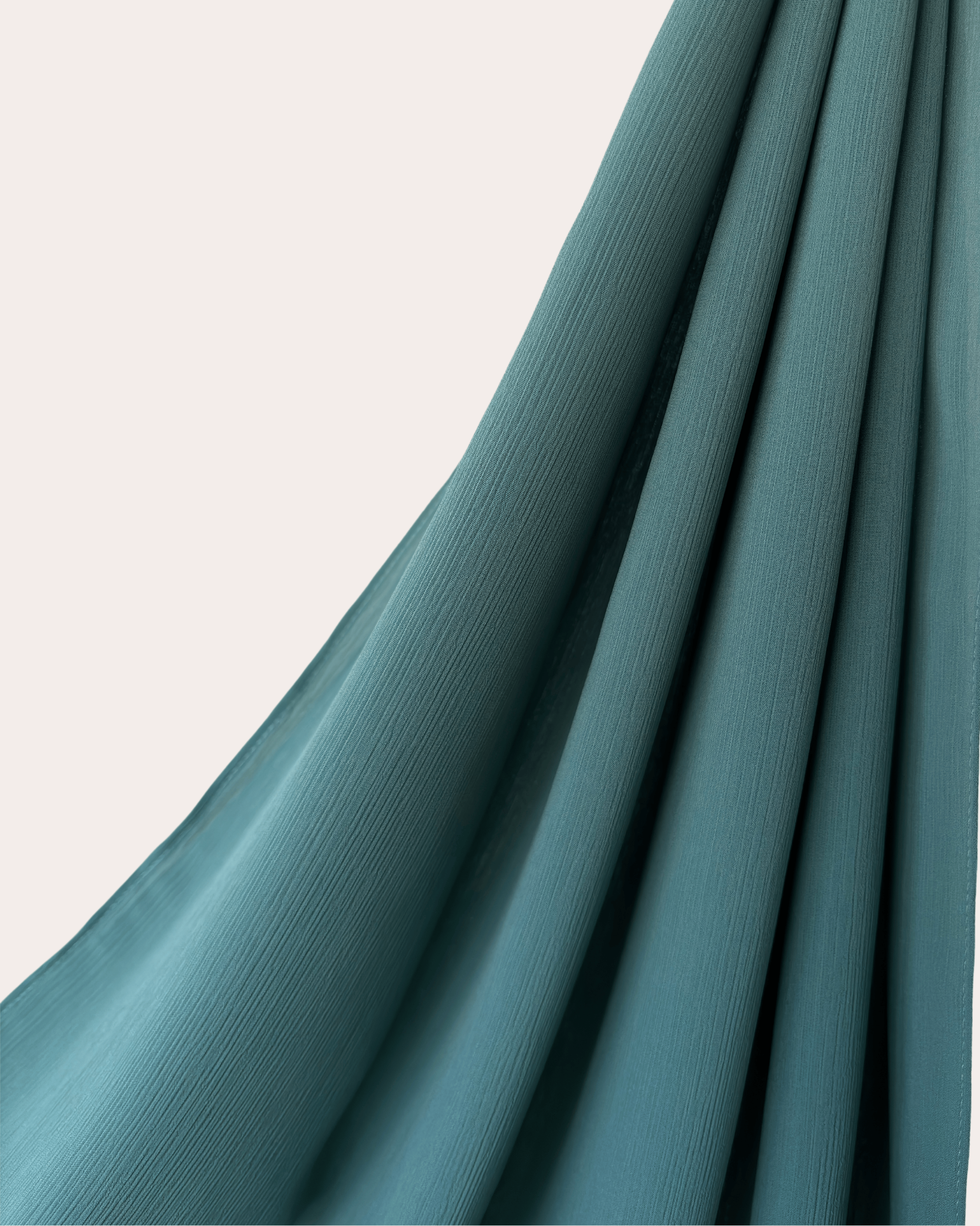 Crinkle Chiffon Hijab - Tranquil Stone