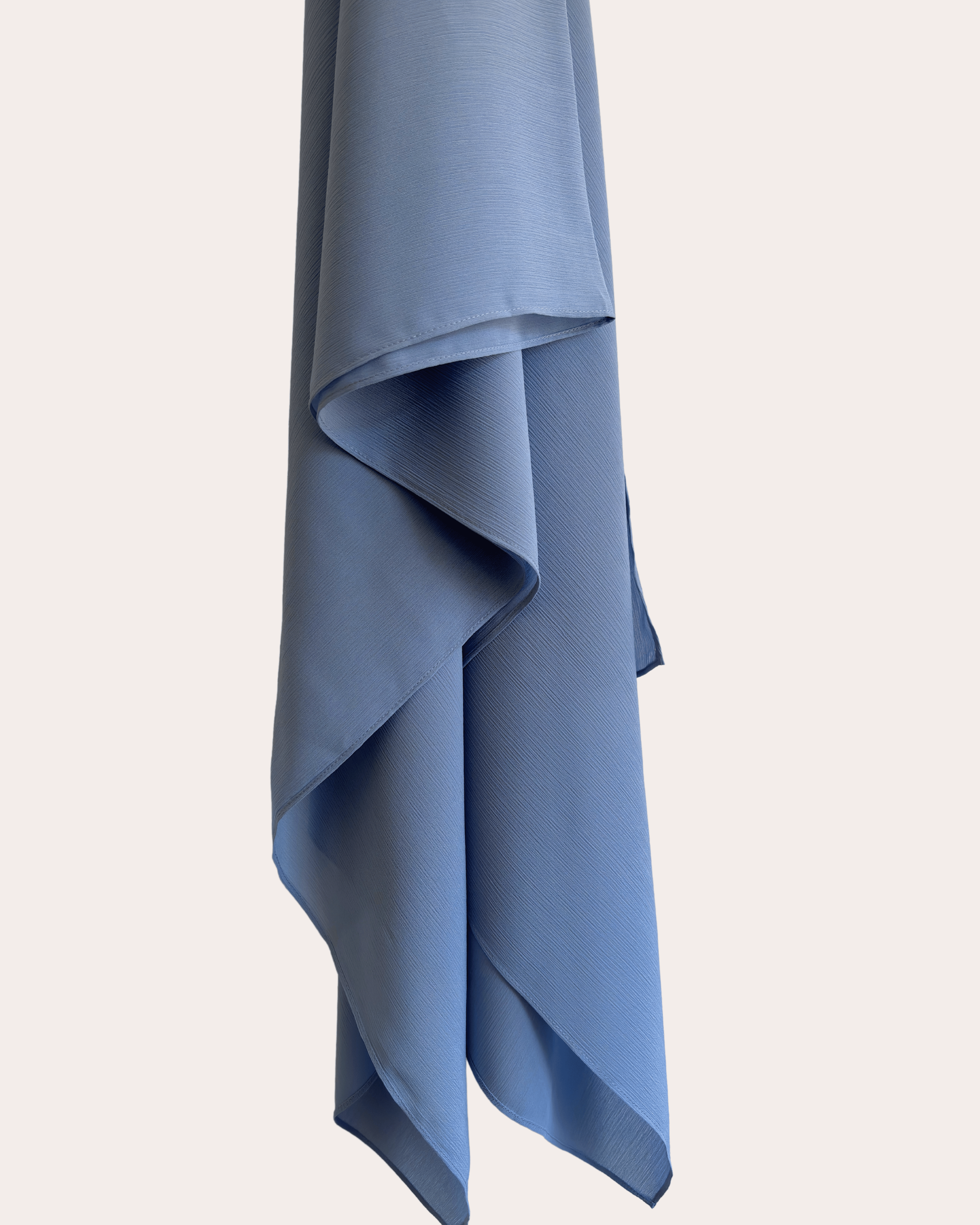 Crinkle Chiffon Hijab - Twilight Indigo