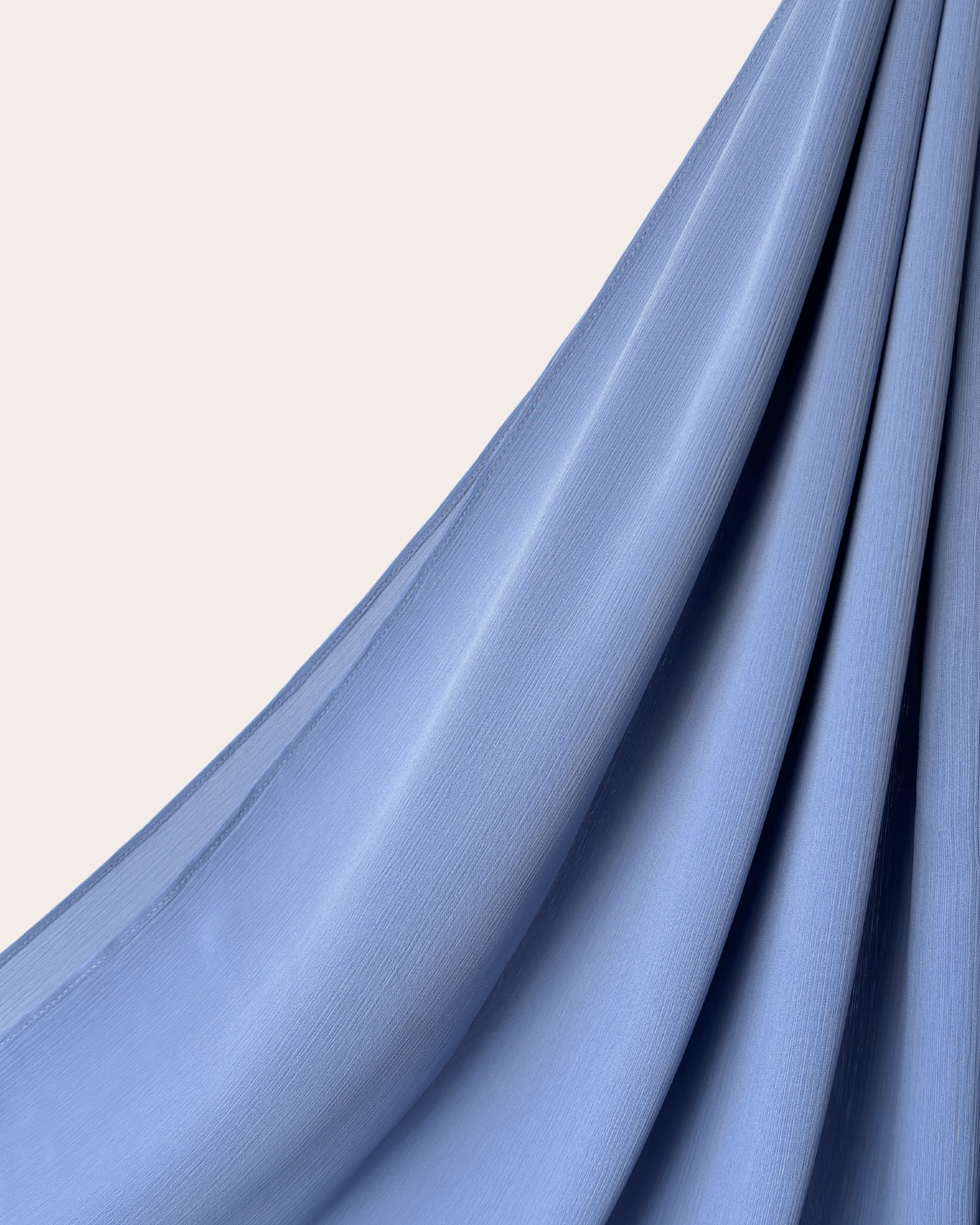 Crinkle Chiffon Hijab - Twilight Indigo