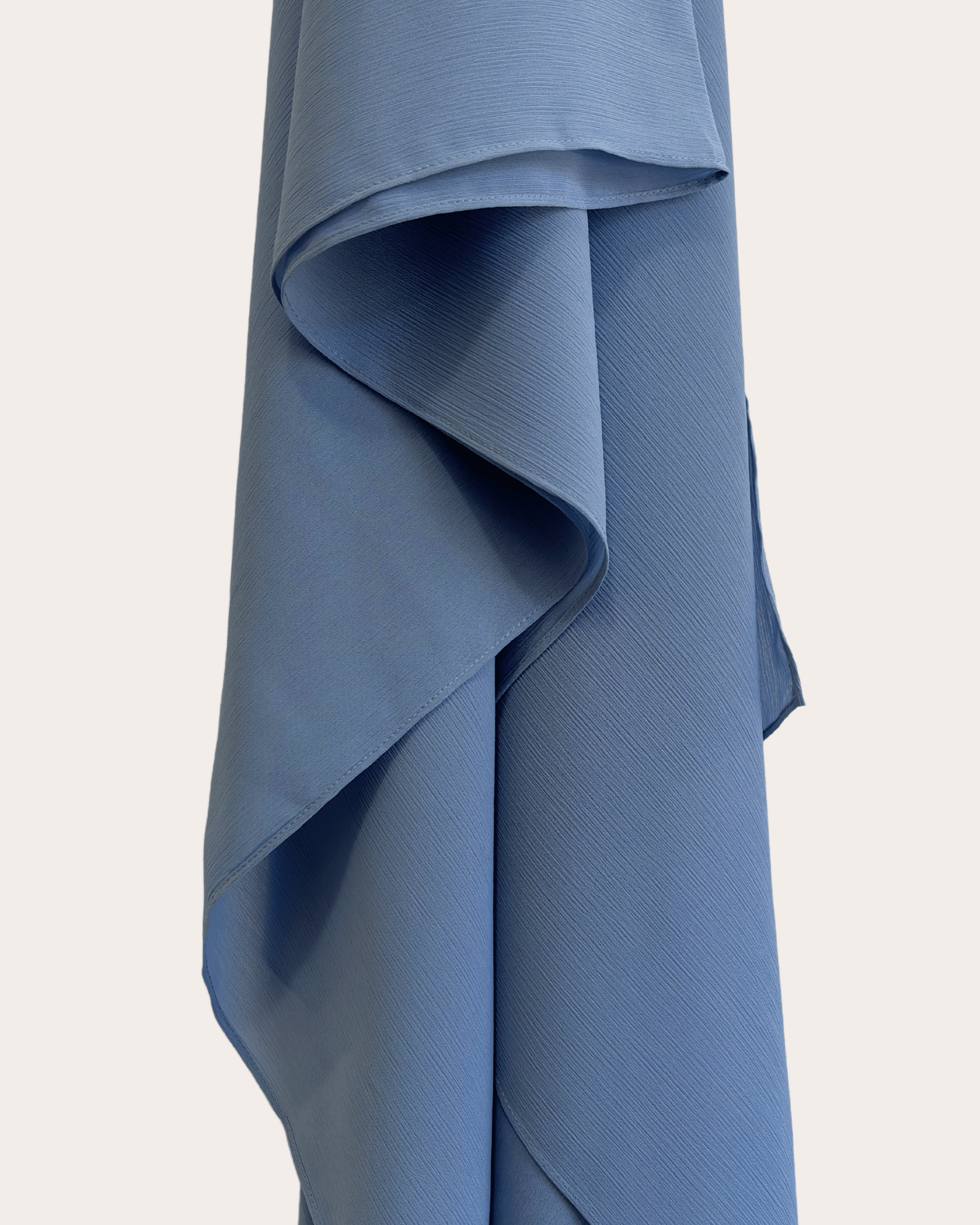 Crinkle Chiffon Hijab - Twilight Indigo