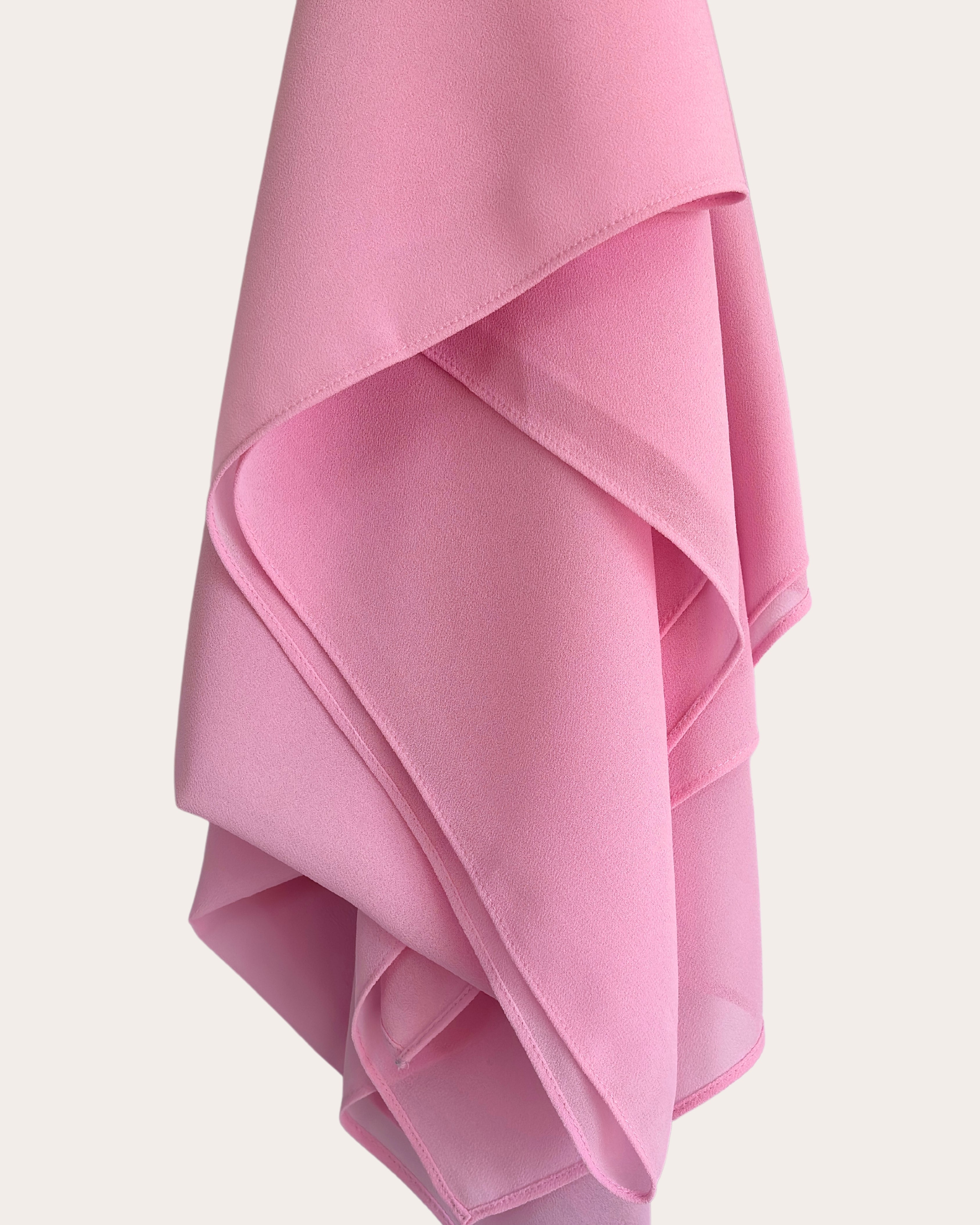 Classic Chiffon Hijab - Bubblegum Pink