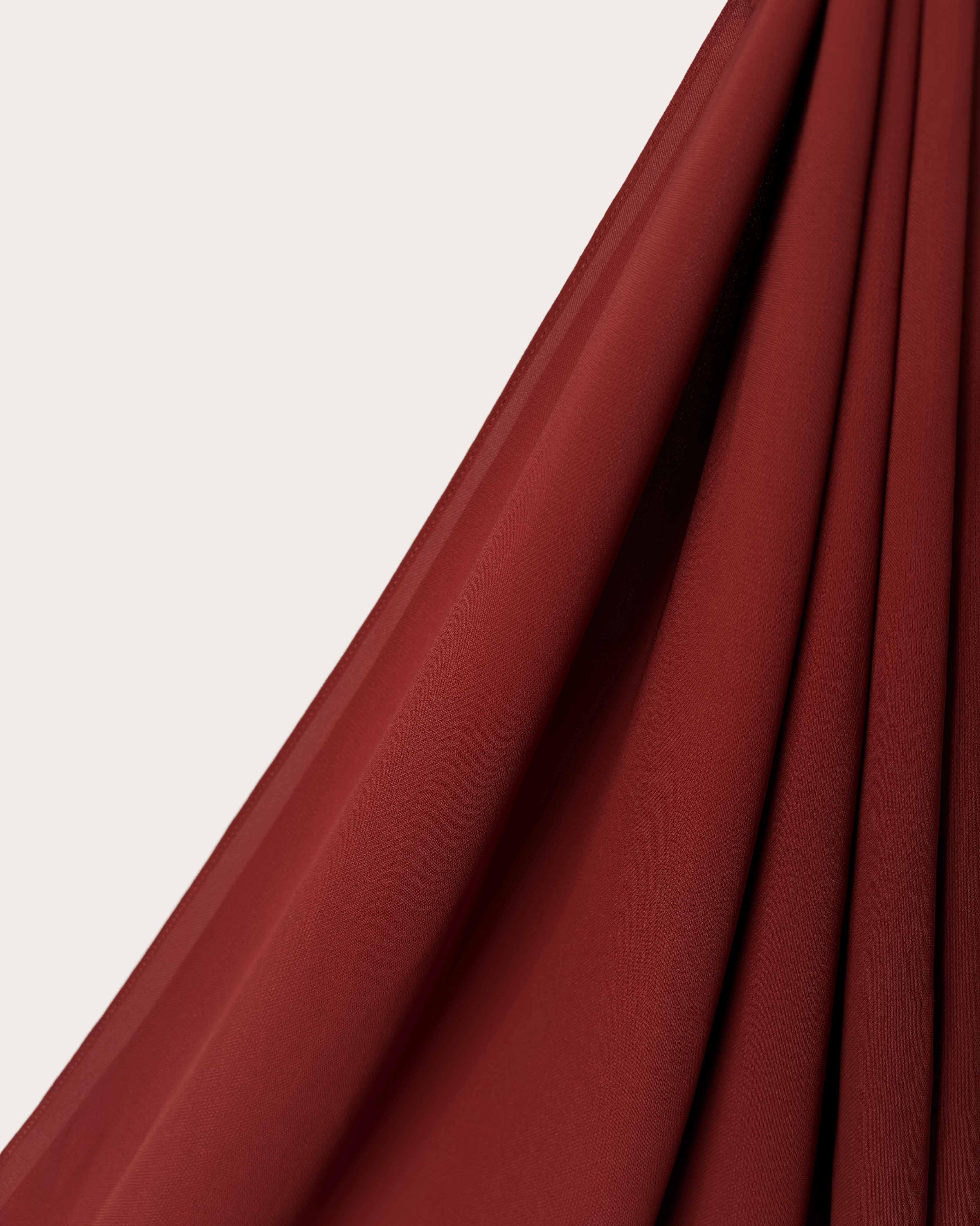 Diamond Chiffon Hijab - Burgundy Bliss