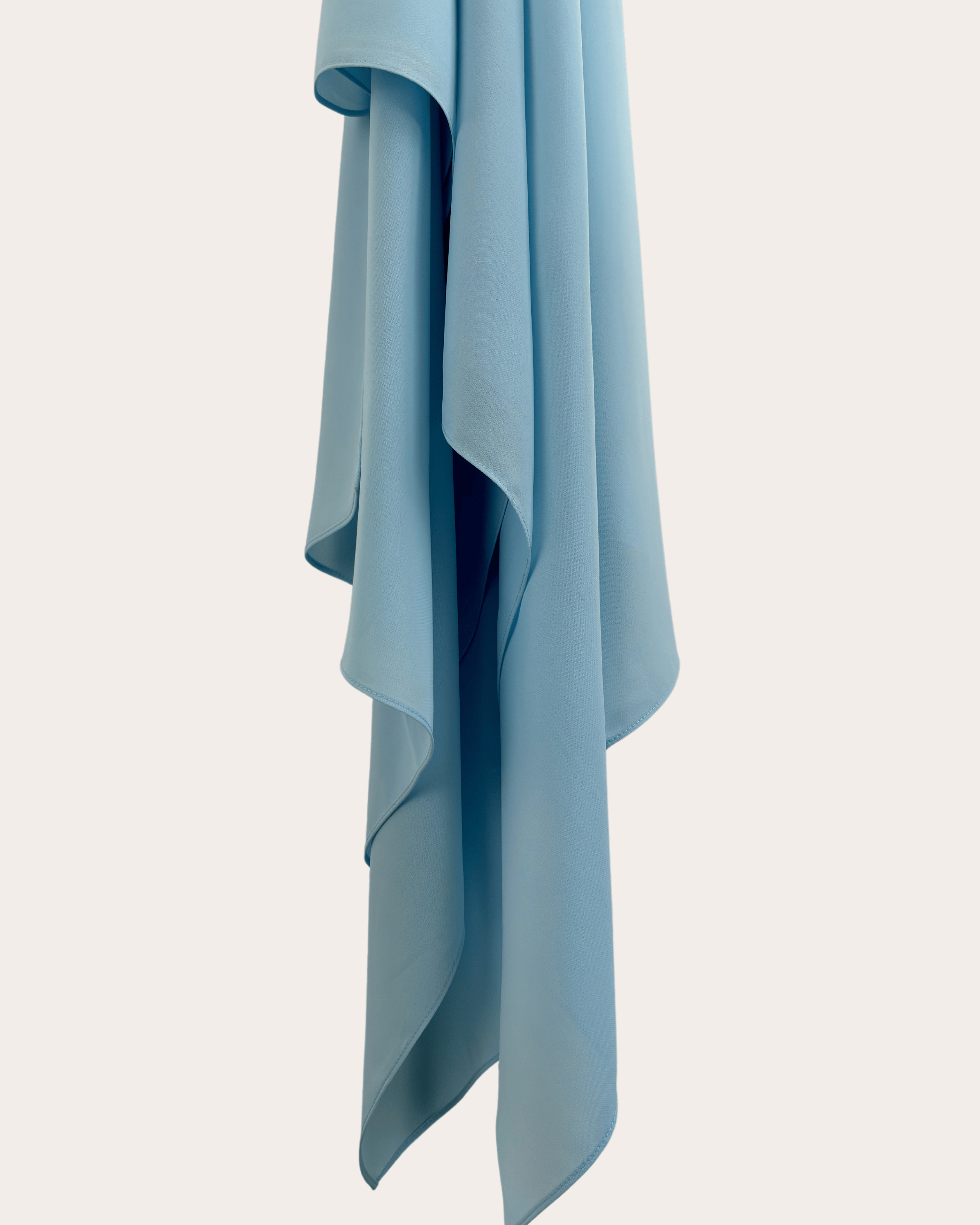 Diamond Chiffon Hijab - Dusty Blue