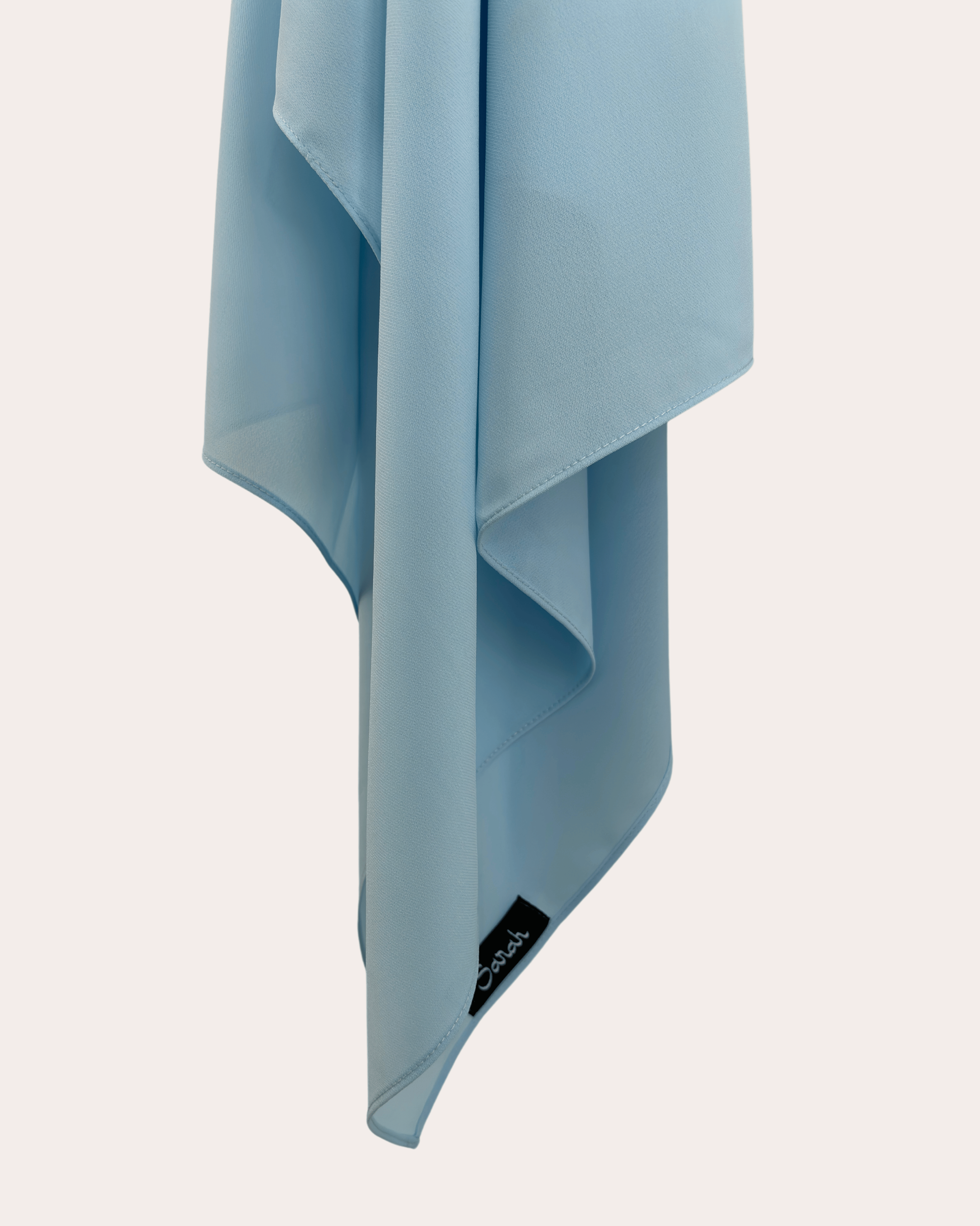 Diamond Chiffon Hijab - Dusty Blue