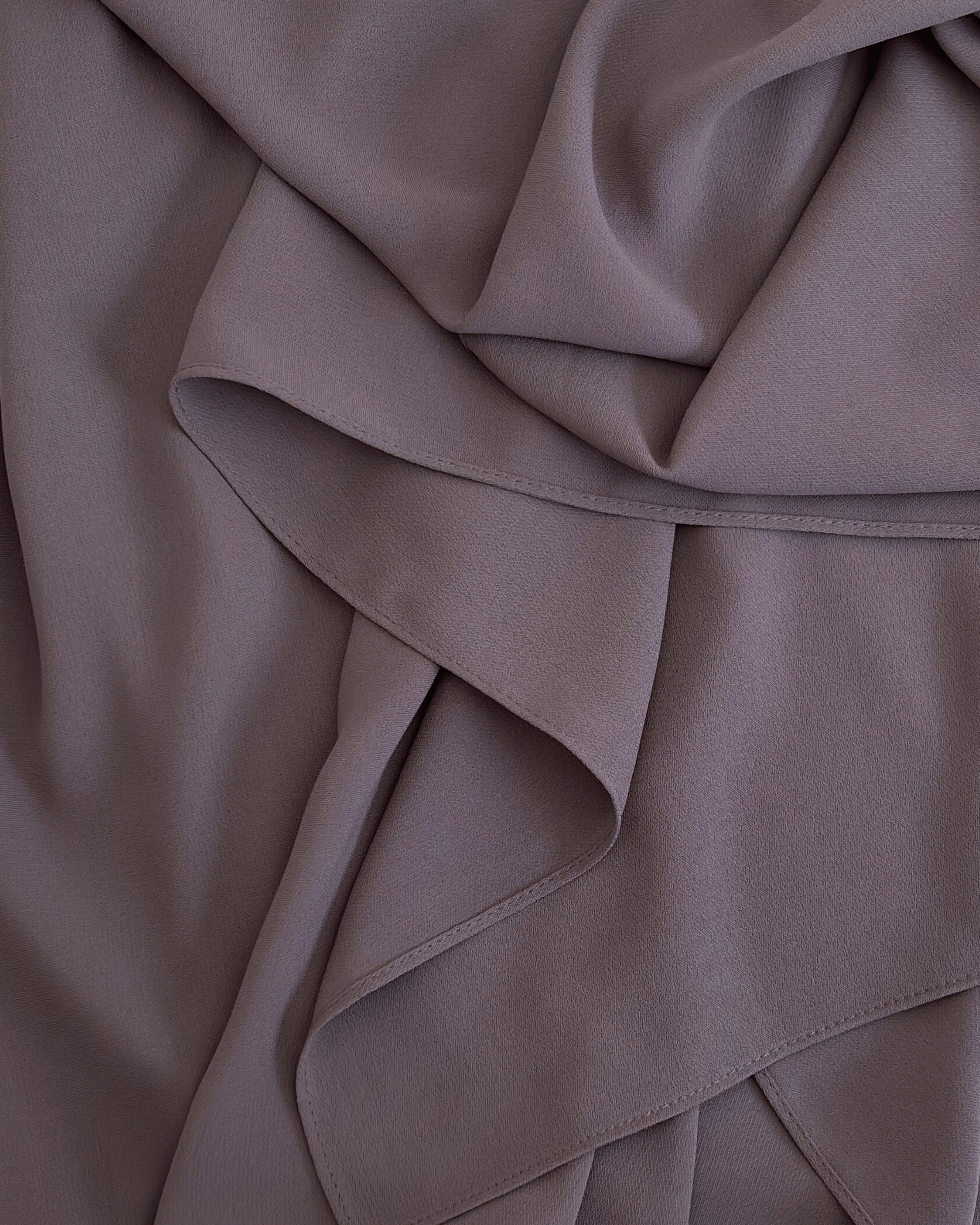 Diamond Chiffon Hijab - Plum Passion