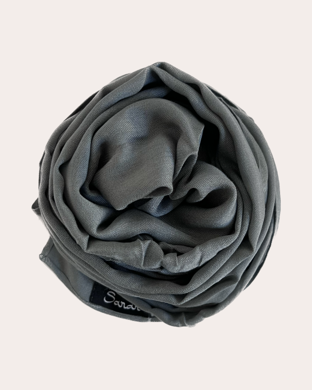Luxury Modal Hijab - Misty Slate