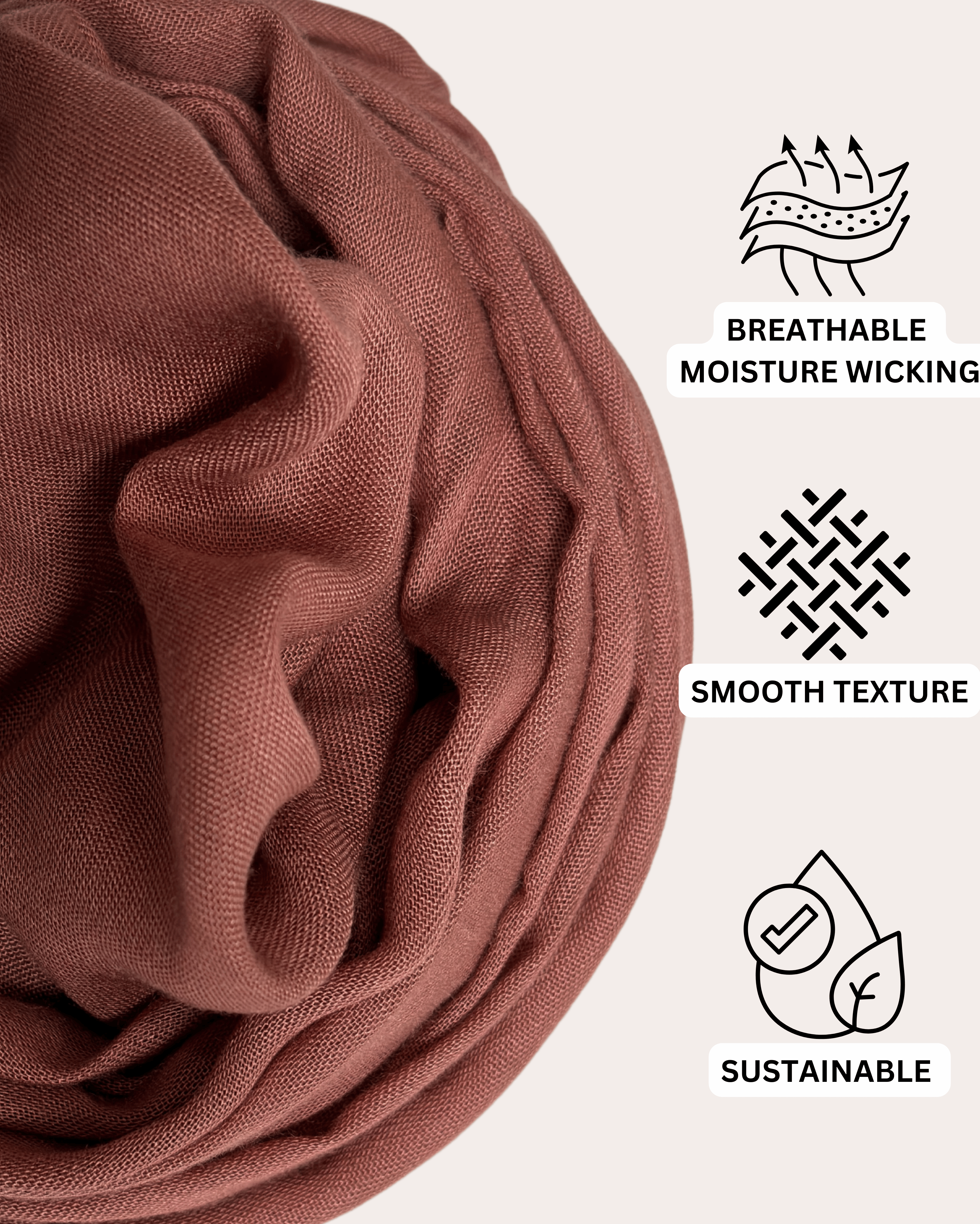 Luxury Modal Max Hijab - Berrylicious