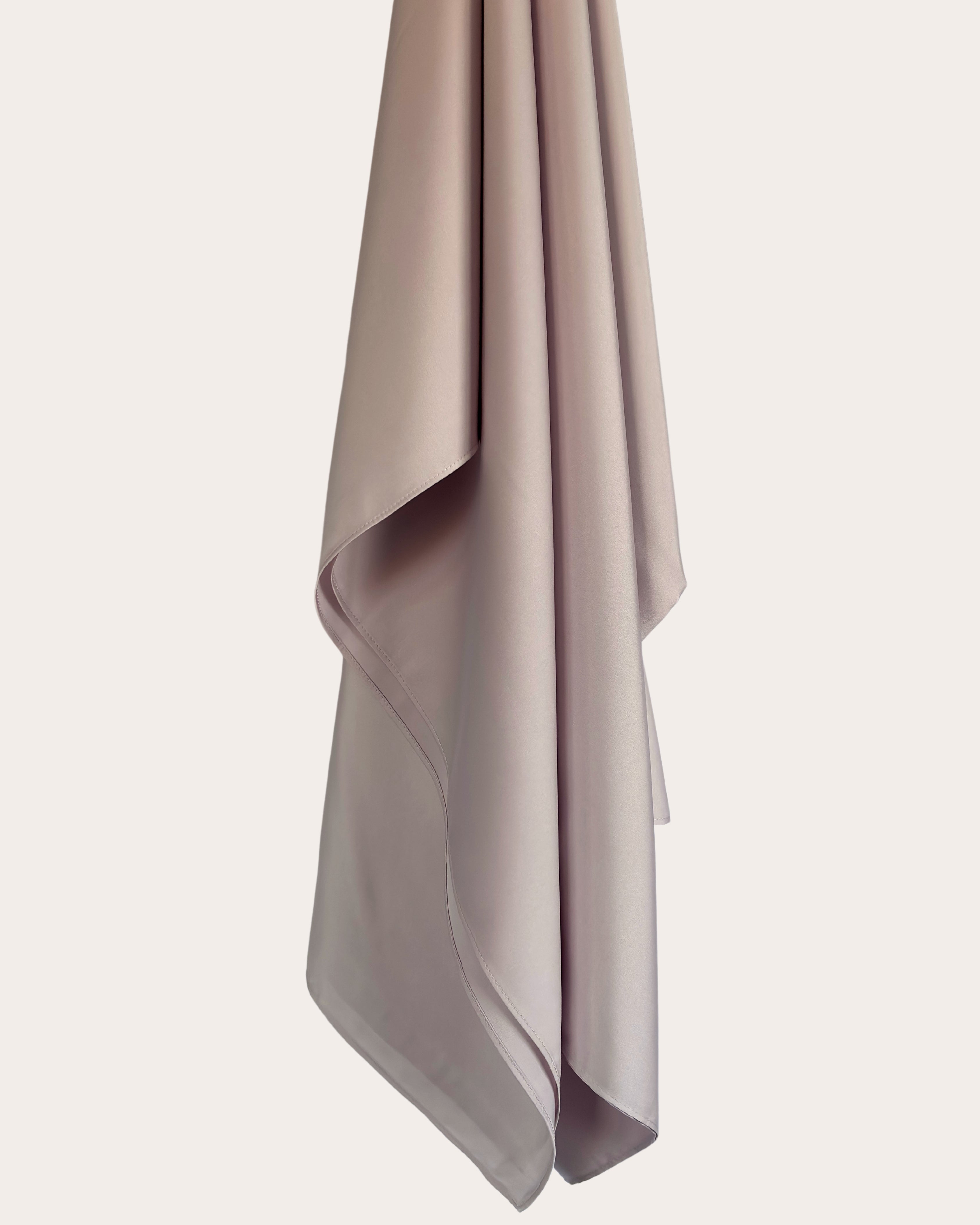 Matte Satin Hijab - Dusty Apricot