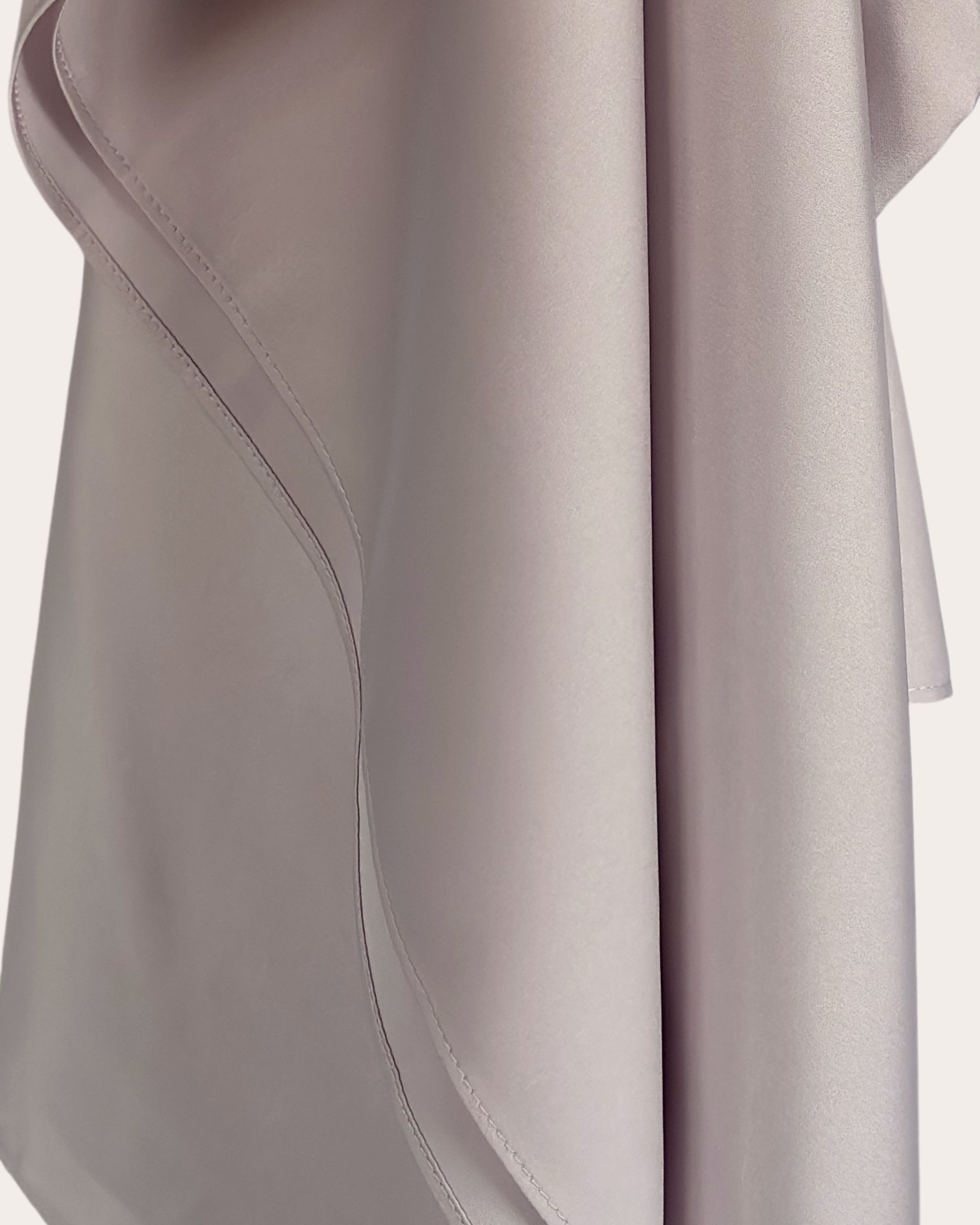 Matte Satin Hijab - Dusty Apricot