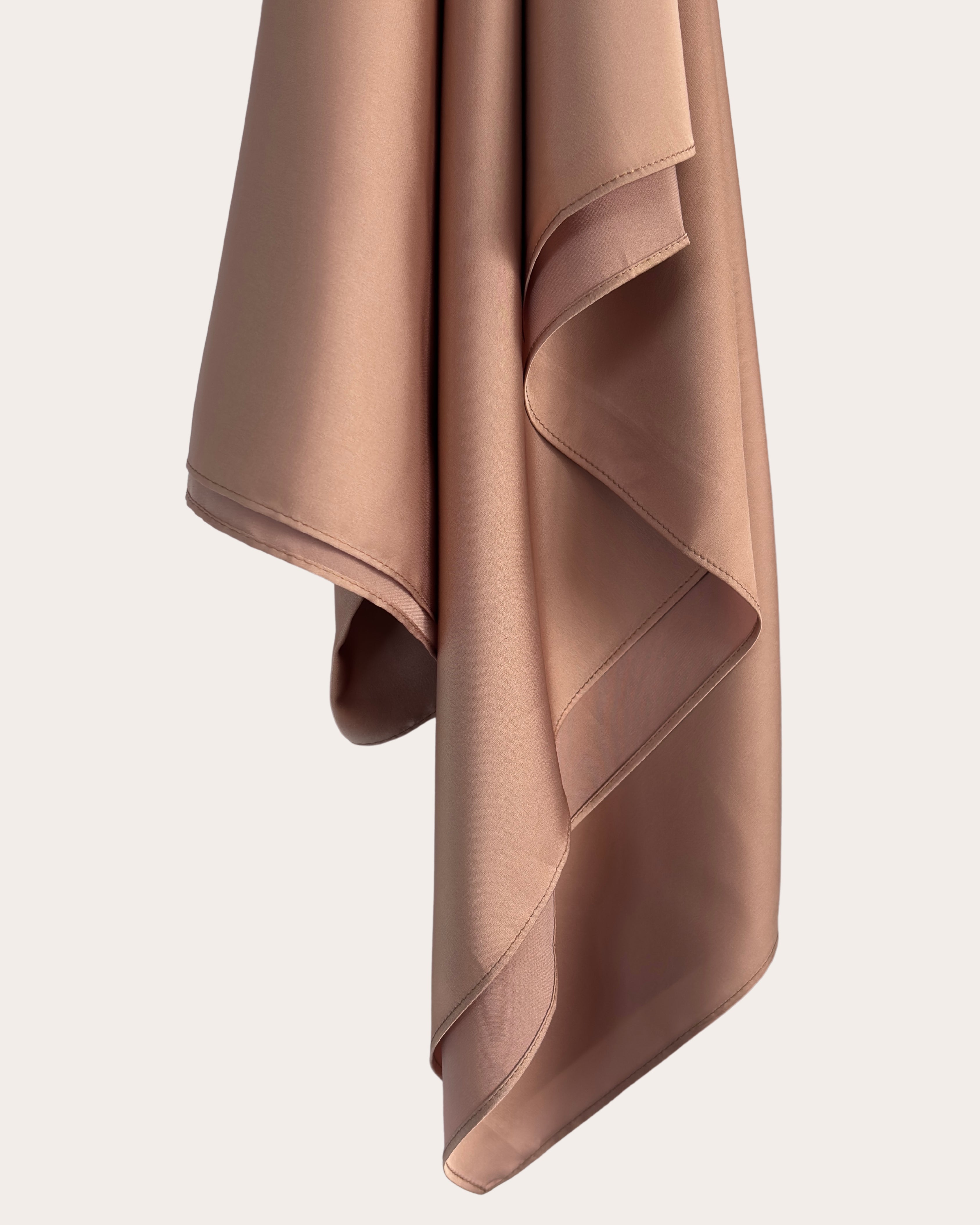 Matte Satin Hijab - Honey Bee