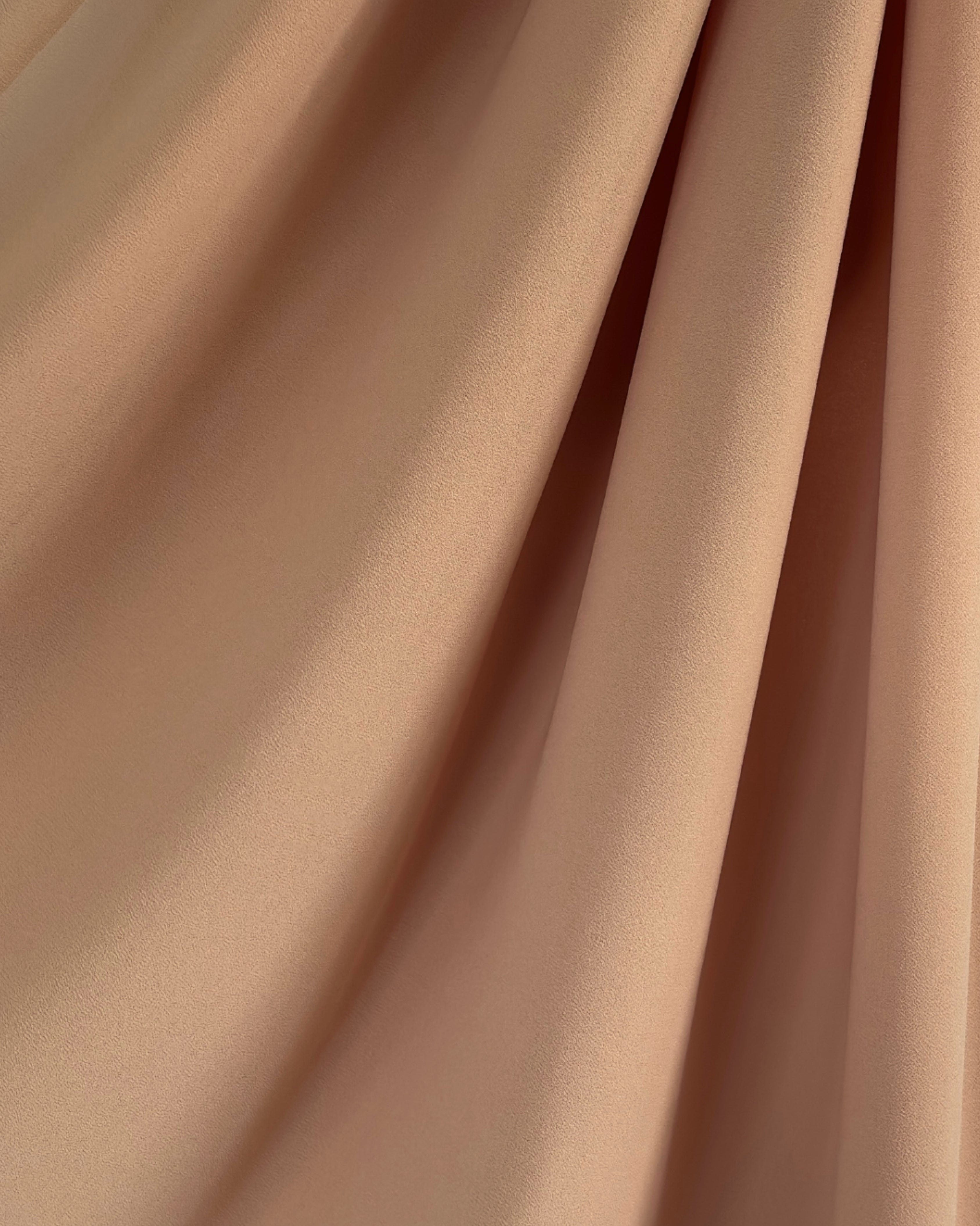 Premium Chiffon Hijab - Apricot