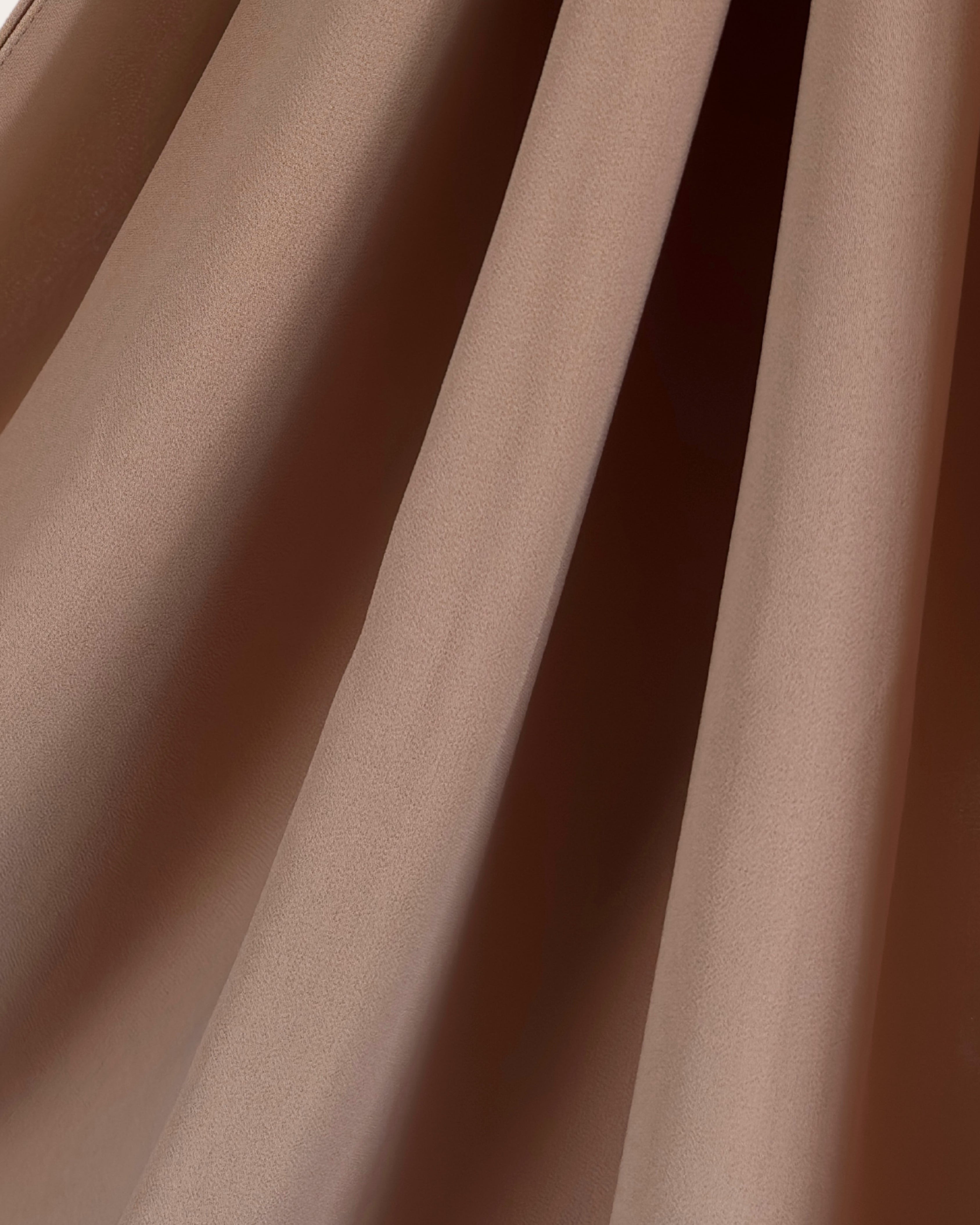 Premium Chiffon Hijab - Biscotti Beige