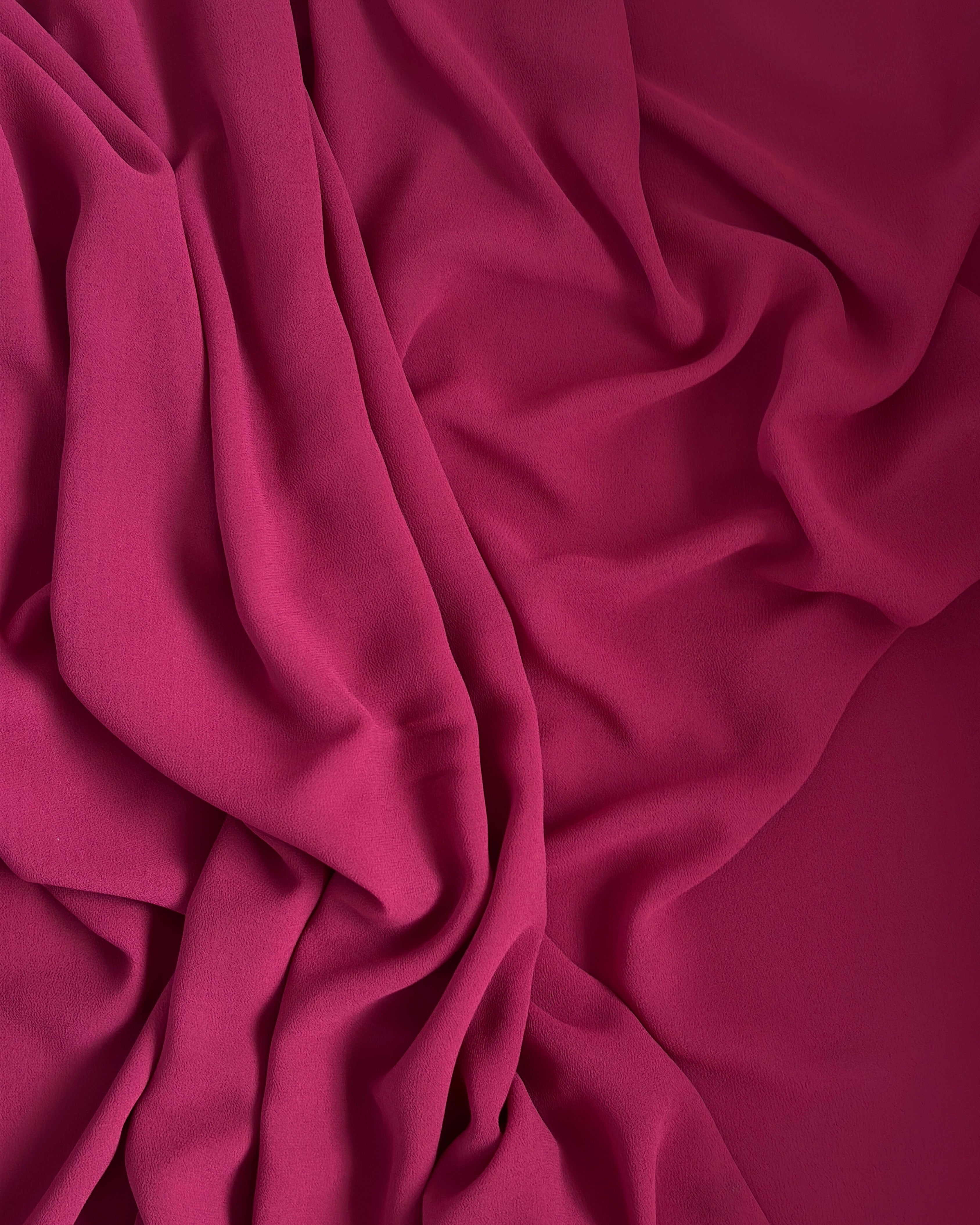 Premium Chiffon Hijab - Cherry Bomb