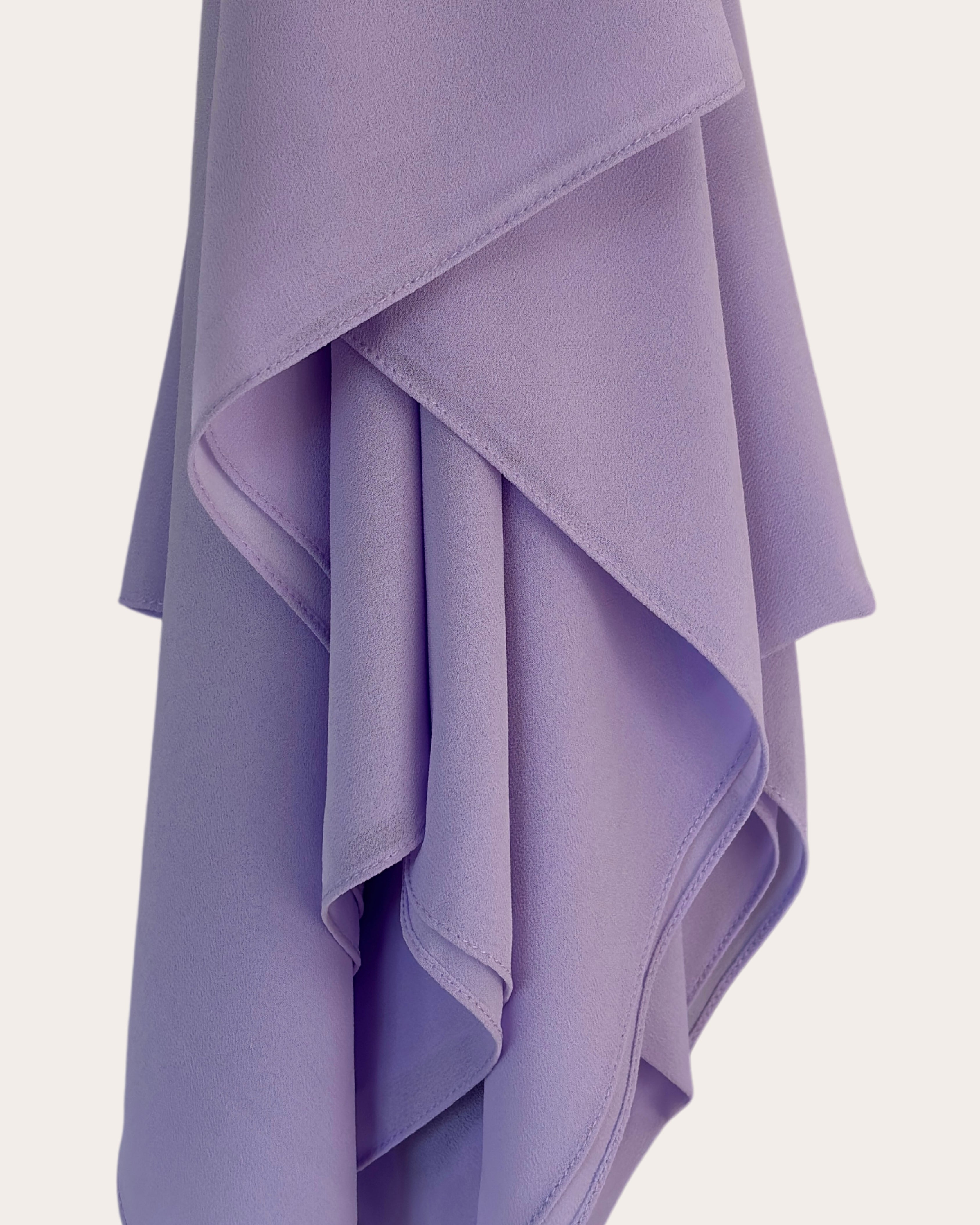Premium Chiffon Hijab - Lavender Essence