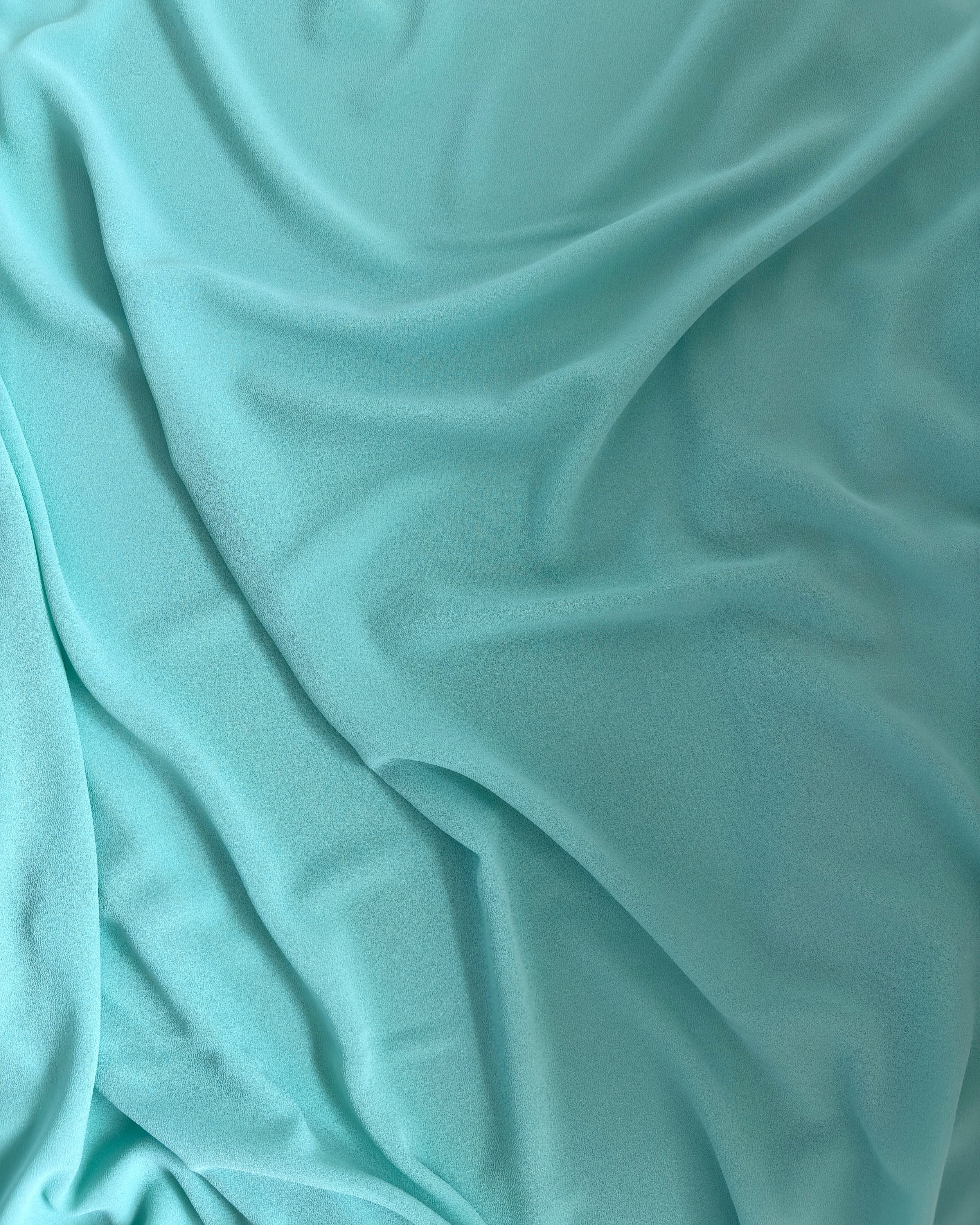 Premium Chiffon Hijab - Serene Sky