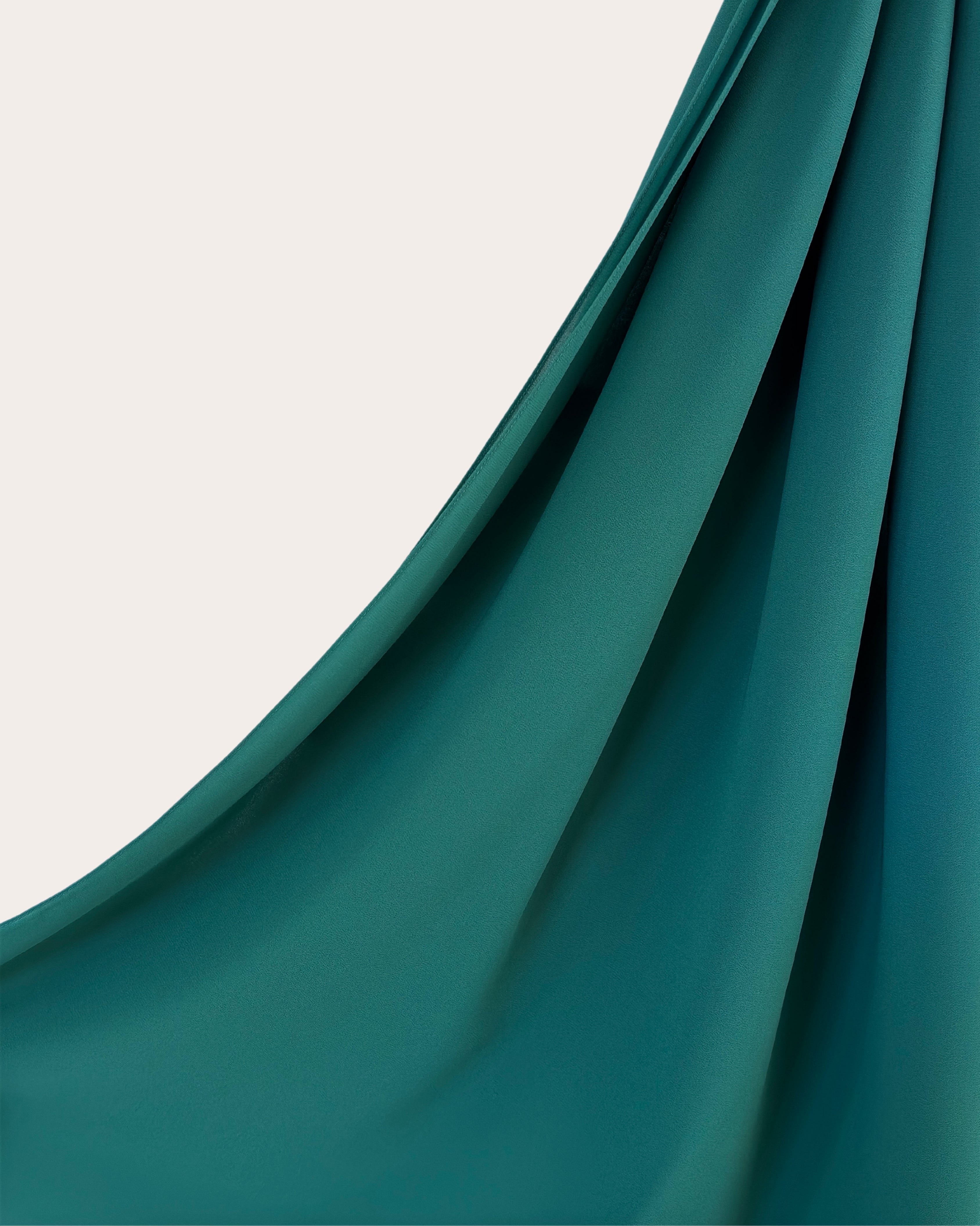 Premium Chiffon Hijab - Teal