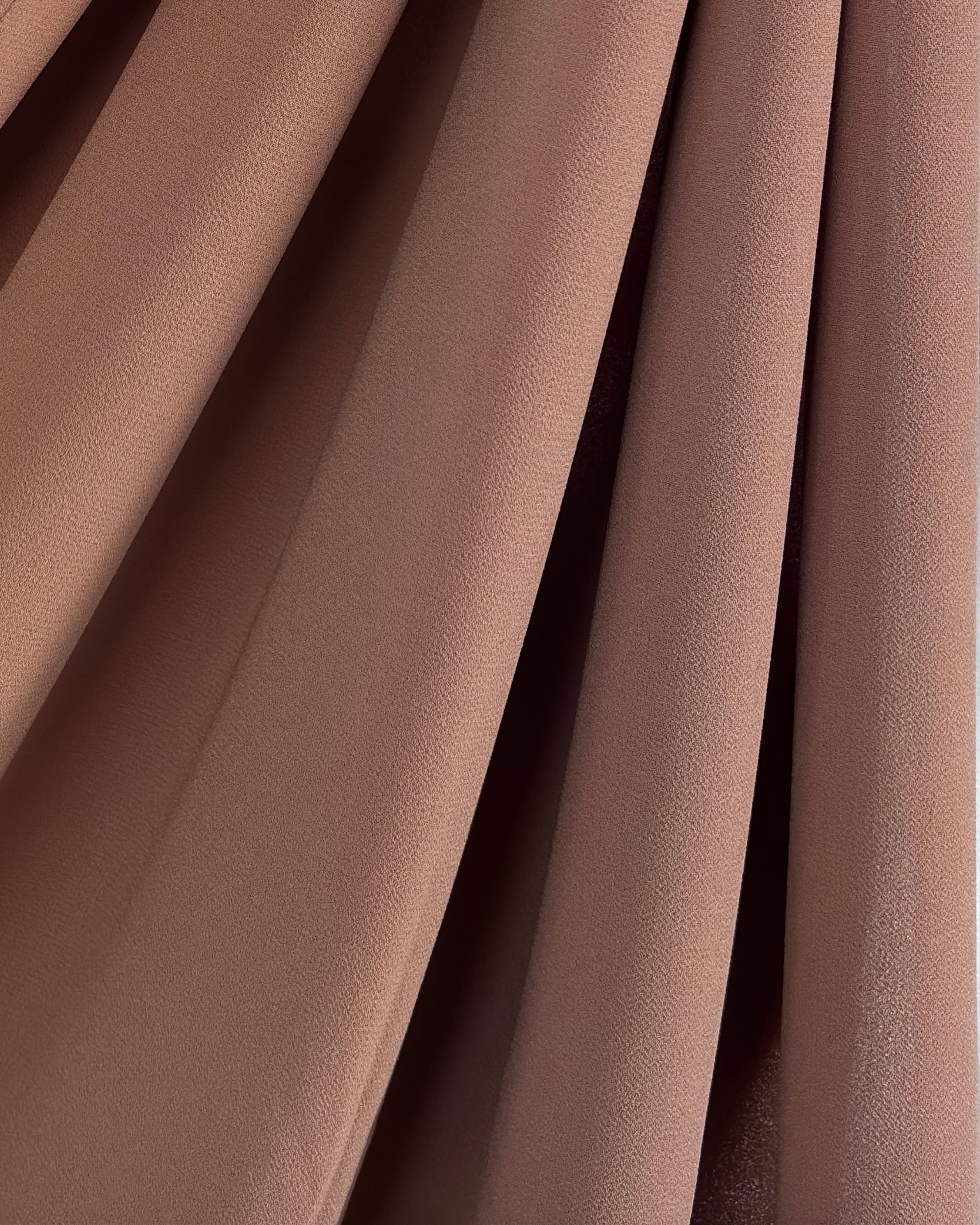 Premium Chiffon Hijab - Dusty Rose Gold