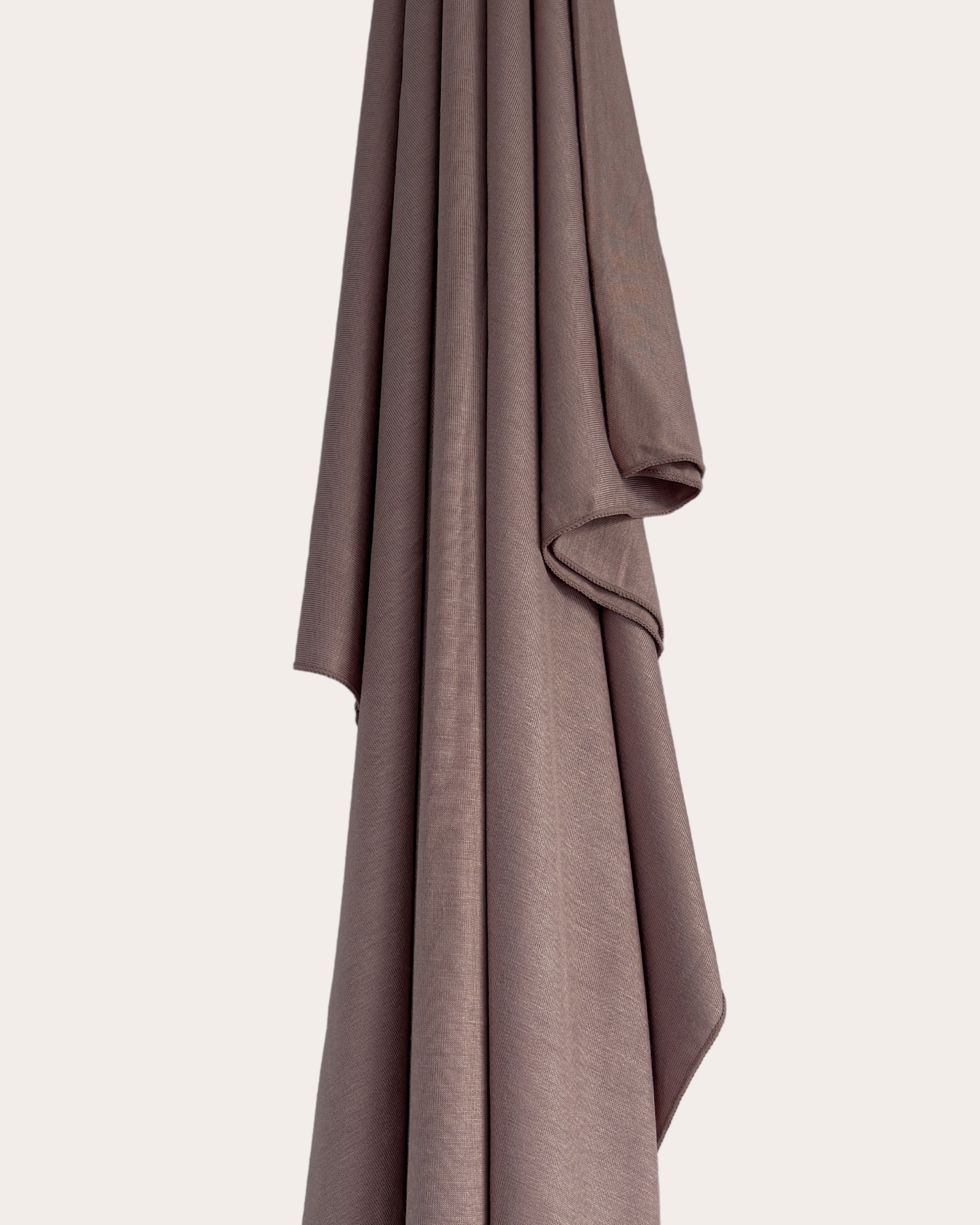 Instant Jersey Hijab - Chocolate Truffle