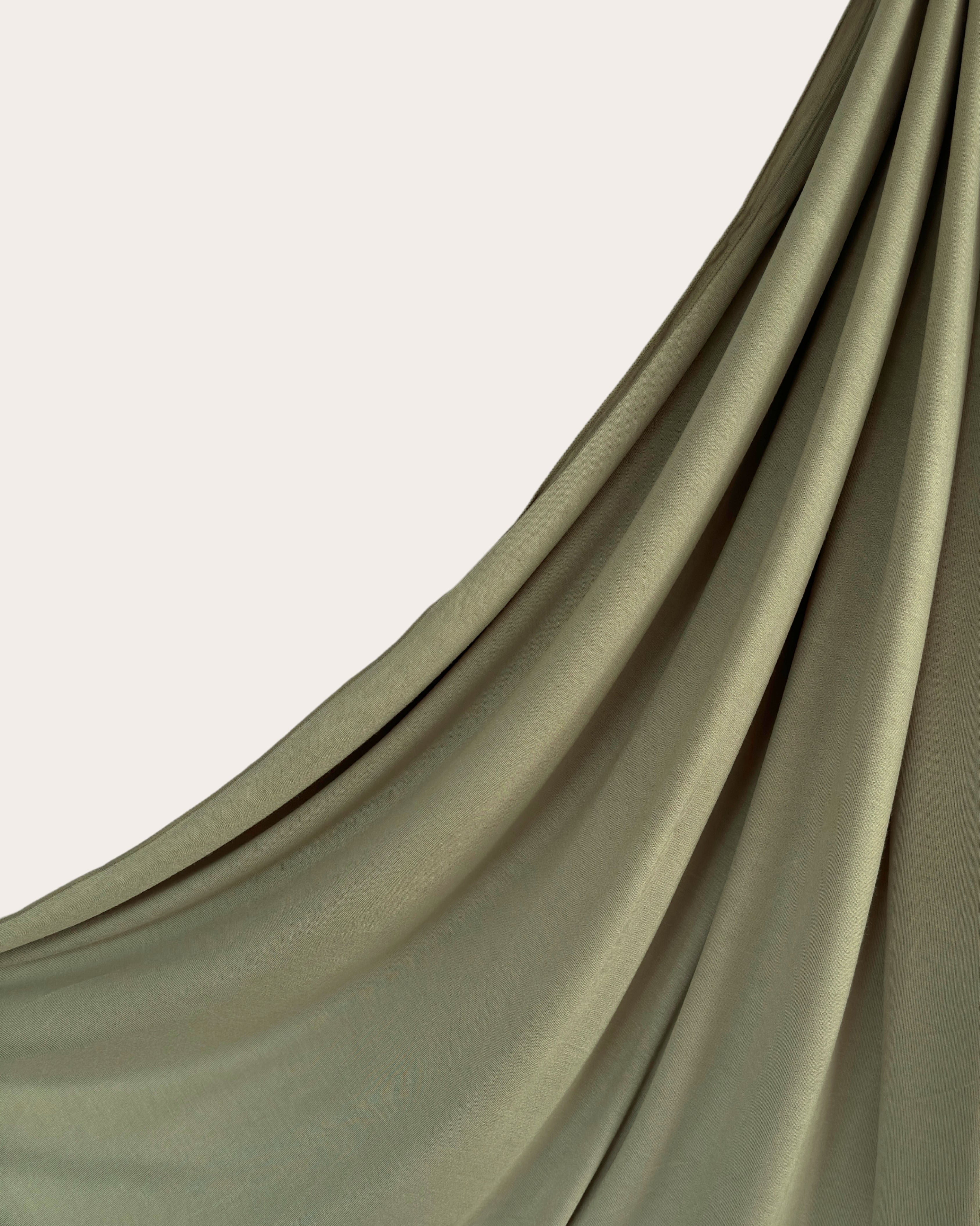 Premium Jersey Hijab - Smoky Sage