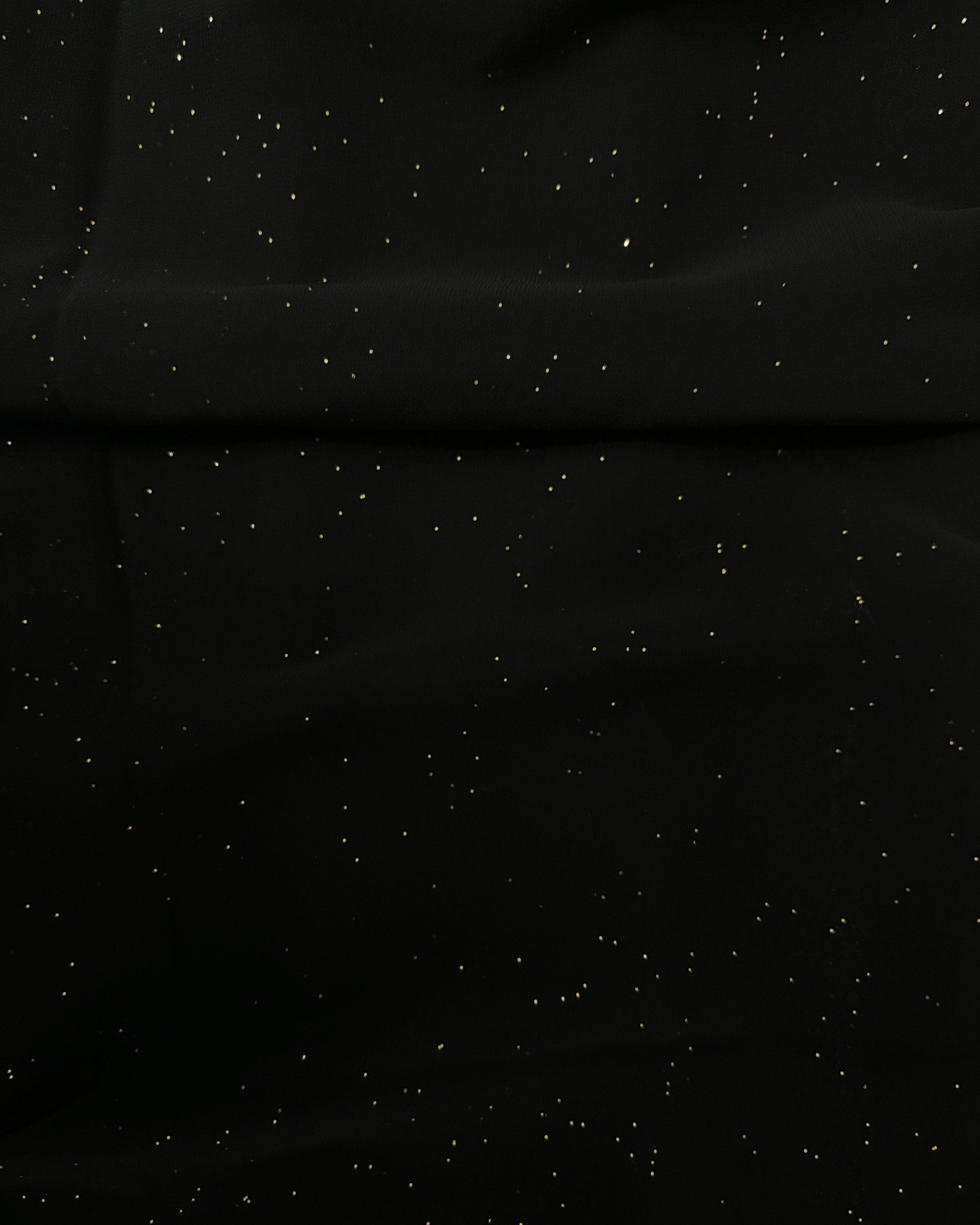 Shimmer Chiffon Hijab - Midnight Mystery