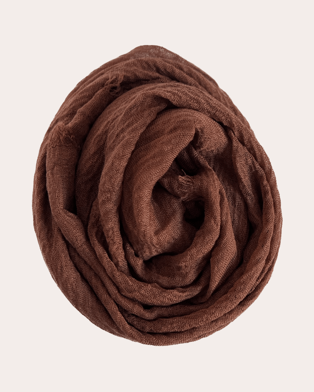 Crinkle Cotton Hijab - Ginger Spice - Sarah - The Online Hijab StoreHead ScarfSarah Siraj