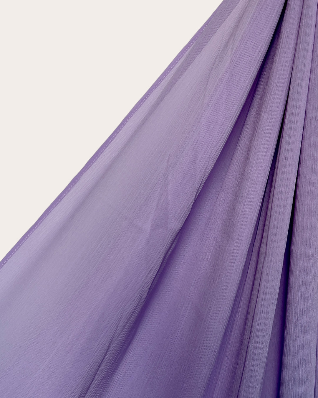 Crinkle Chiffon Hijab - Whimsical Lavender