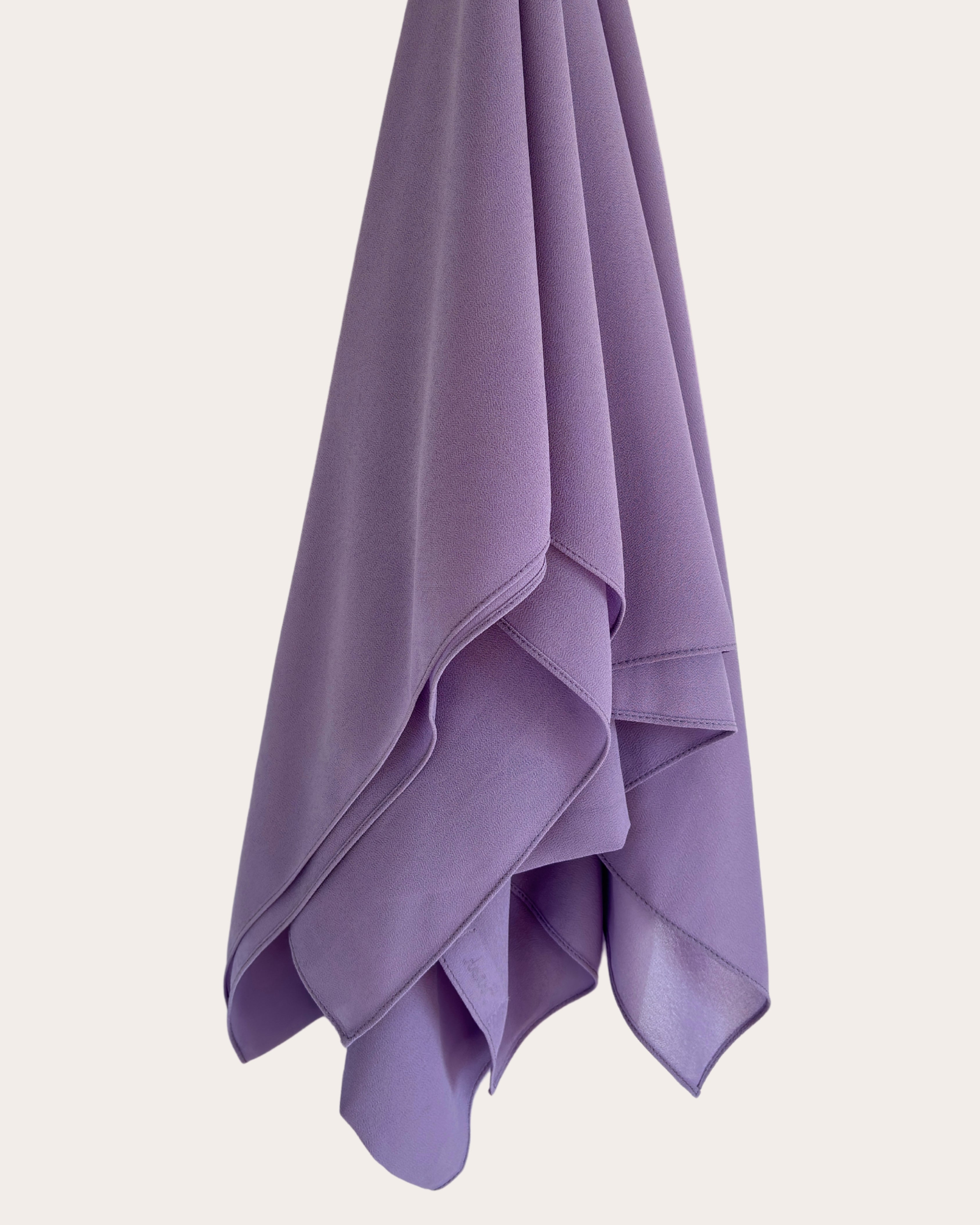 Classic Chiffon Hijab - Velvety Plum