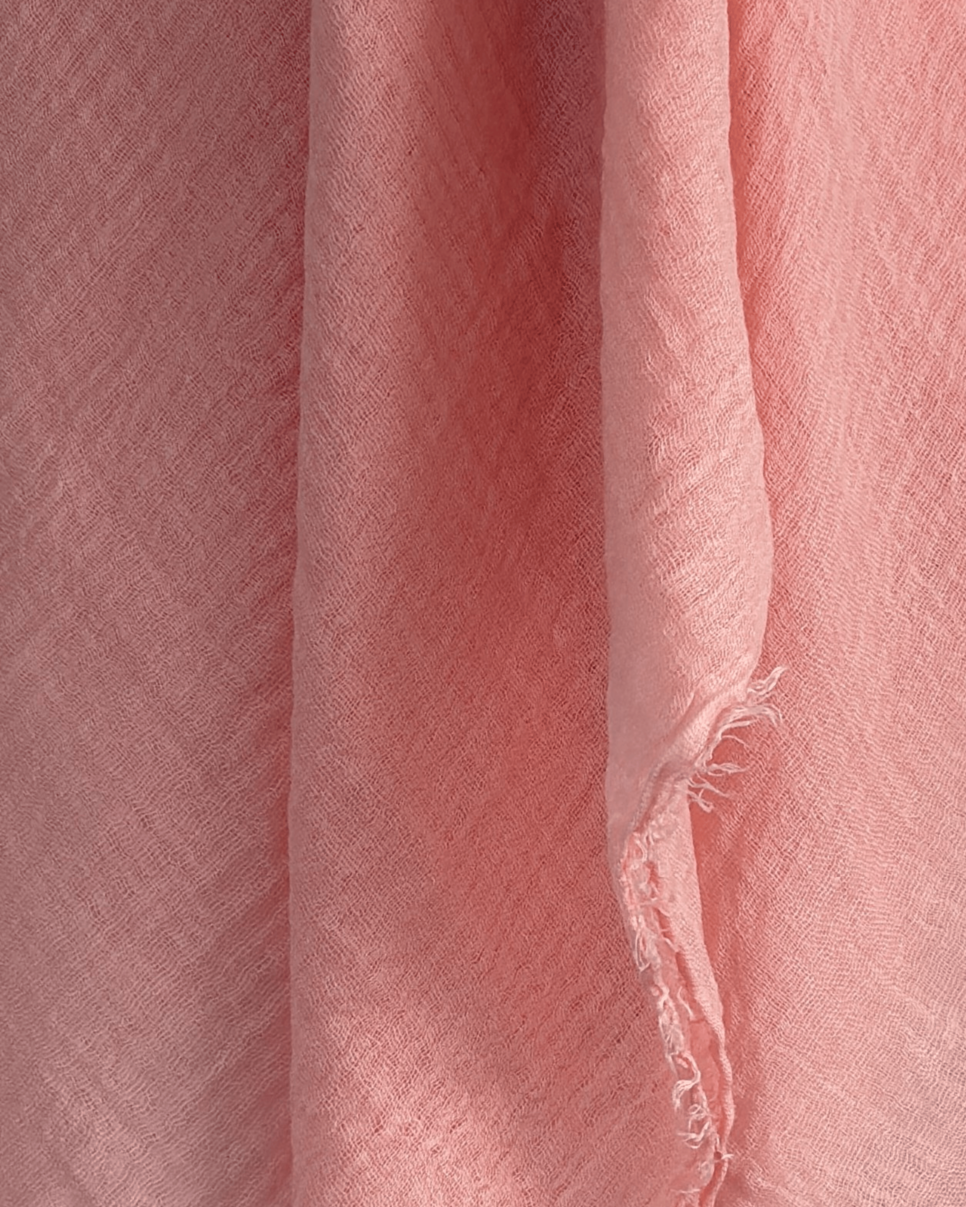 Crinkle Cotton Hijab - Coral Sunset