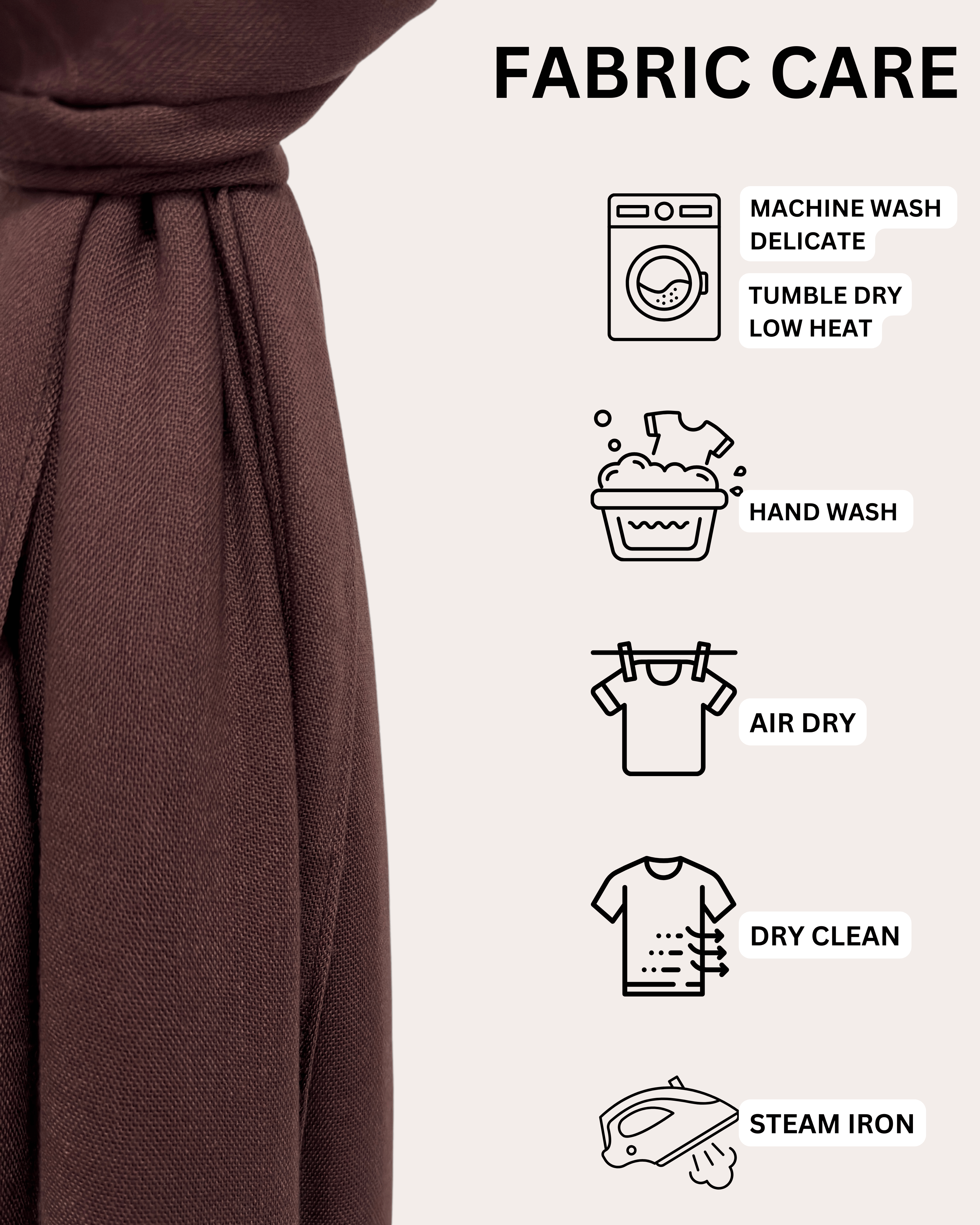 Luxury Modal Hijab - Mischief Brown