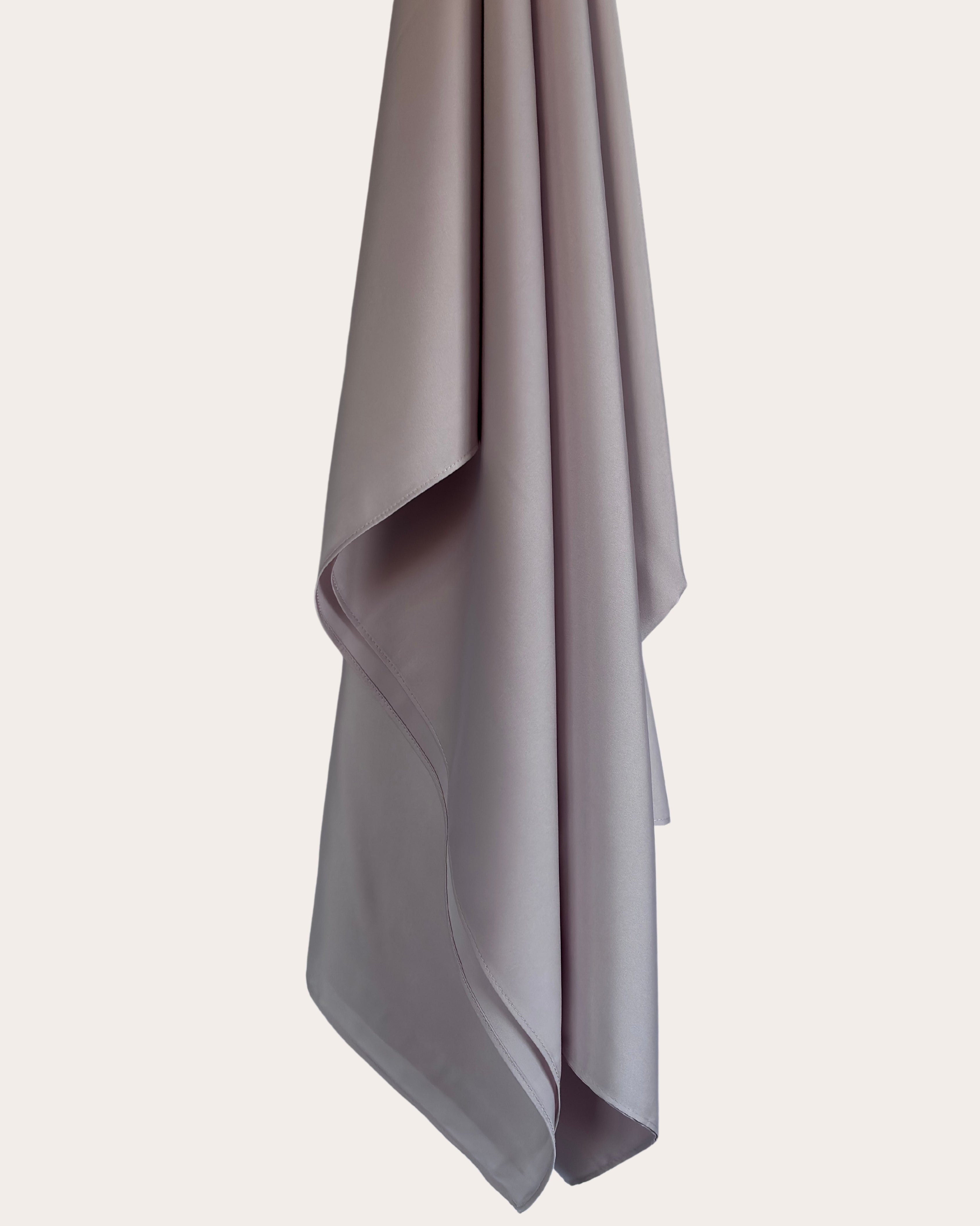 Matte Satin Hijab - Dusty Apricot