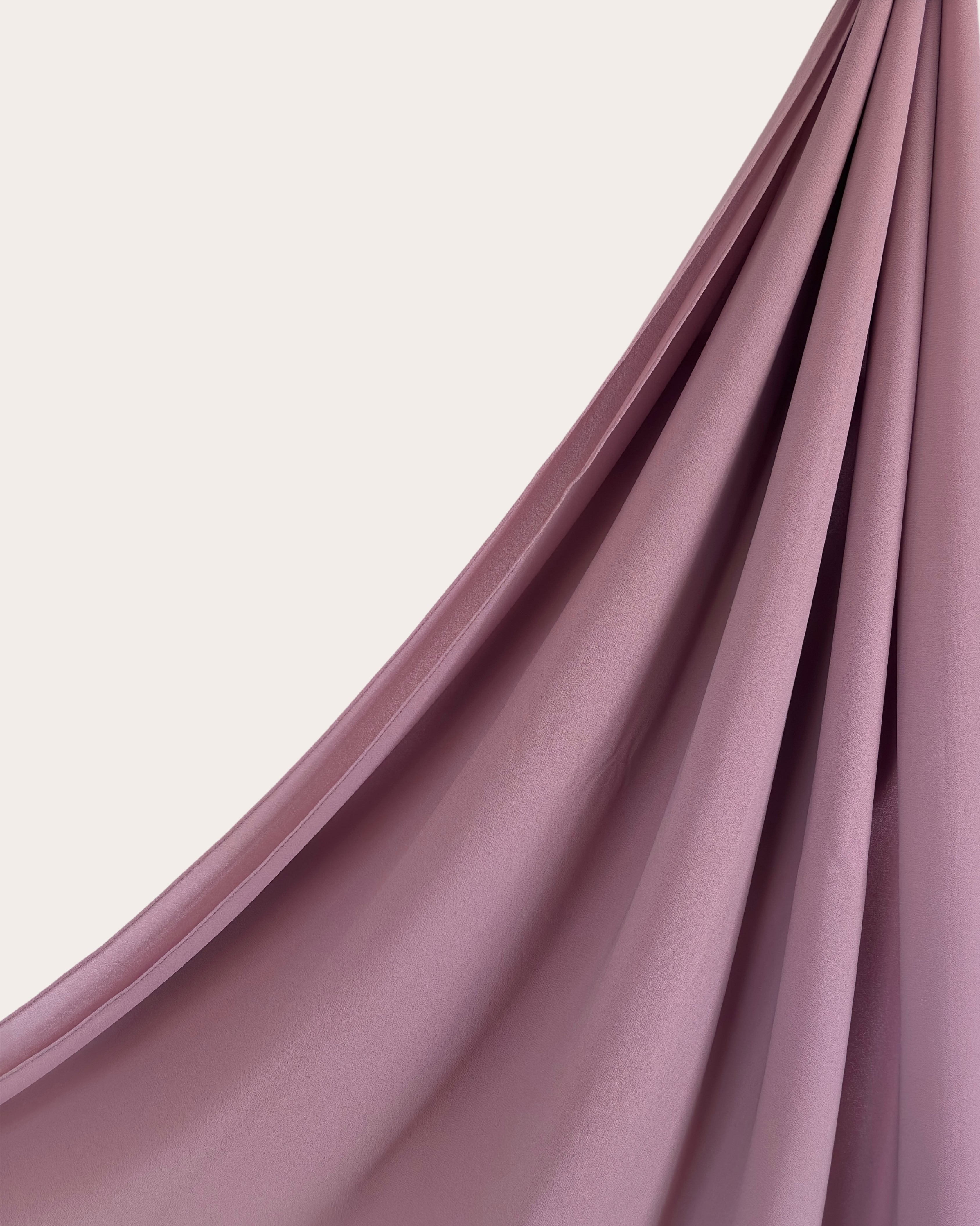 Premium Chiffon Hijab - Mauve Mirage