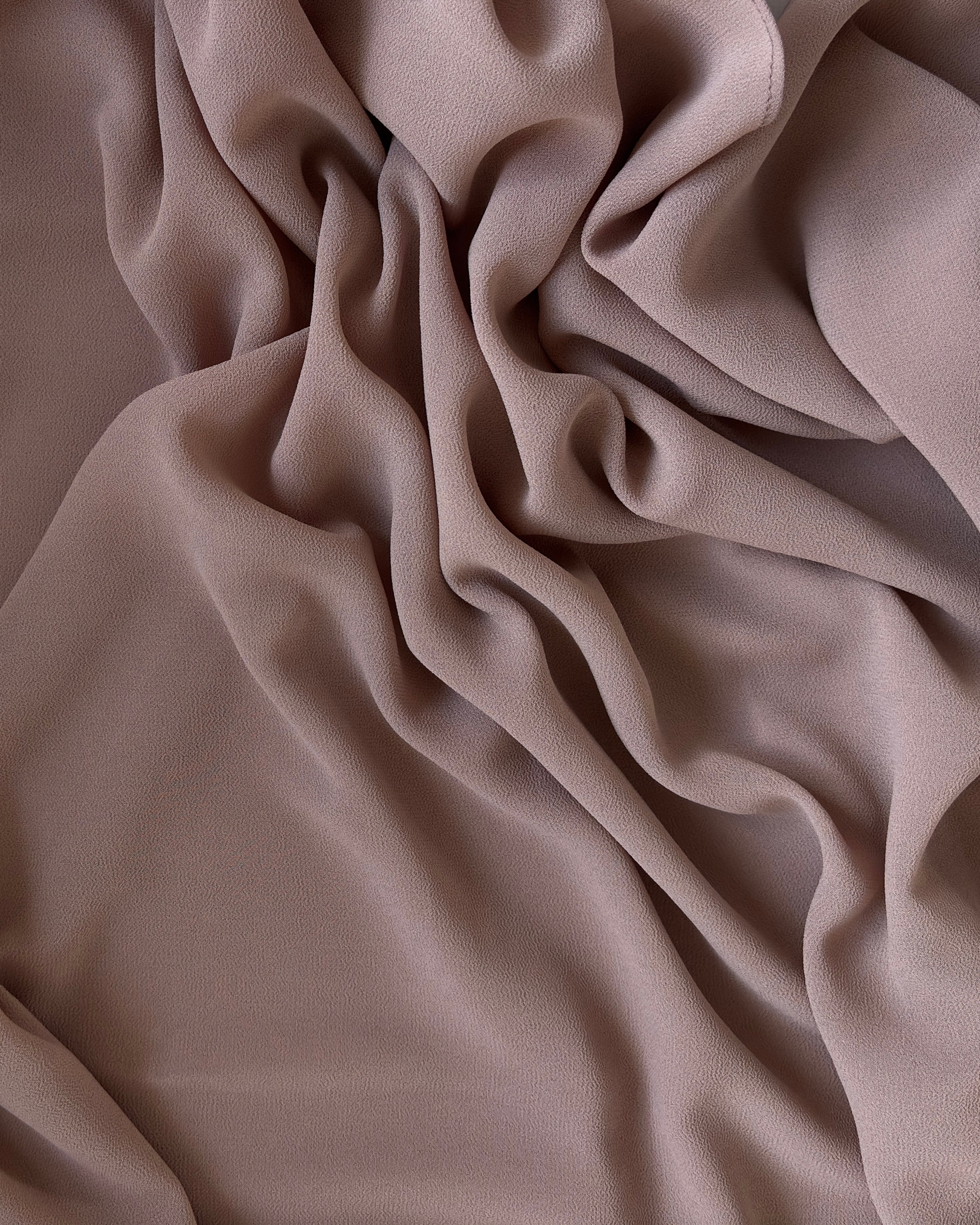 Premium Chiffon Hijab - Regal Rose