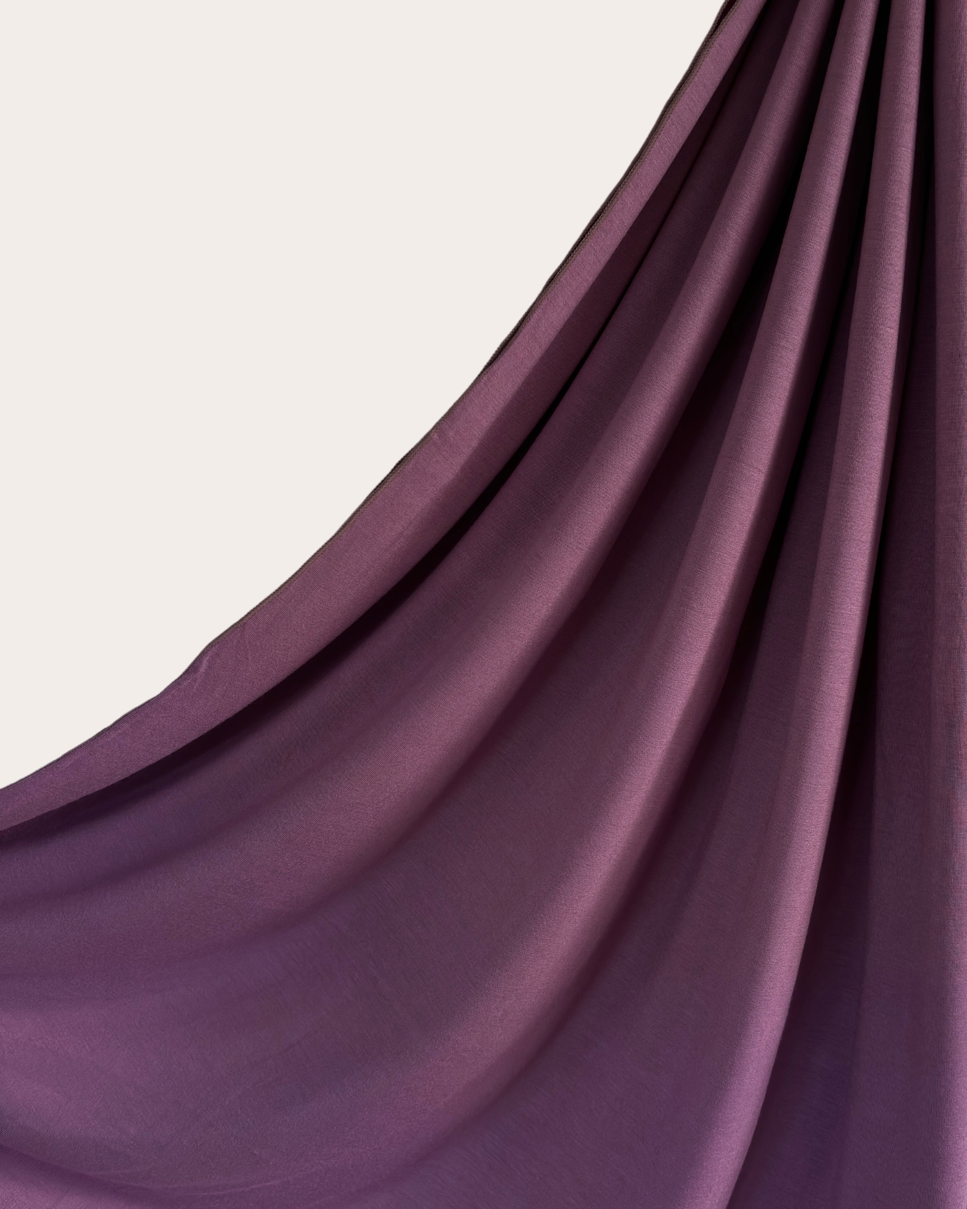 Instant Jersey Hijab - Regal Plum