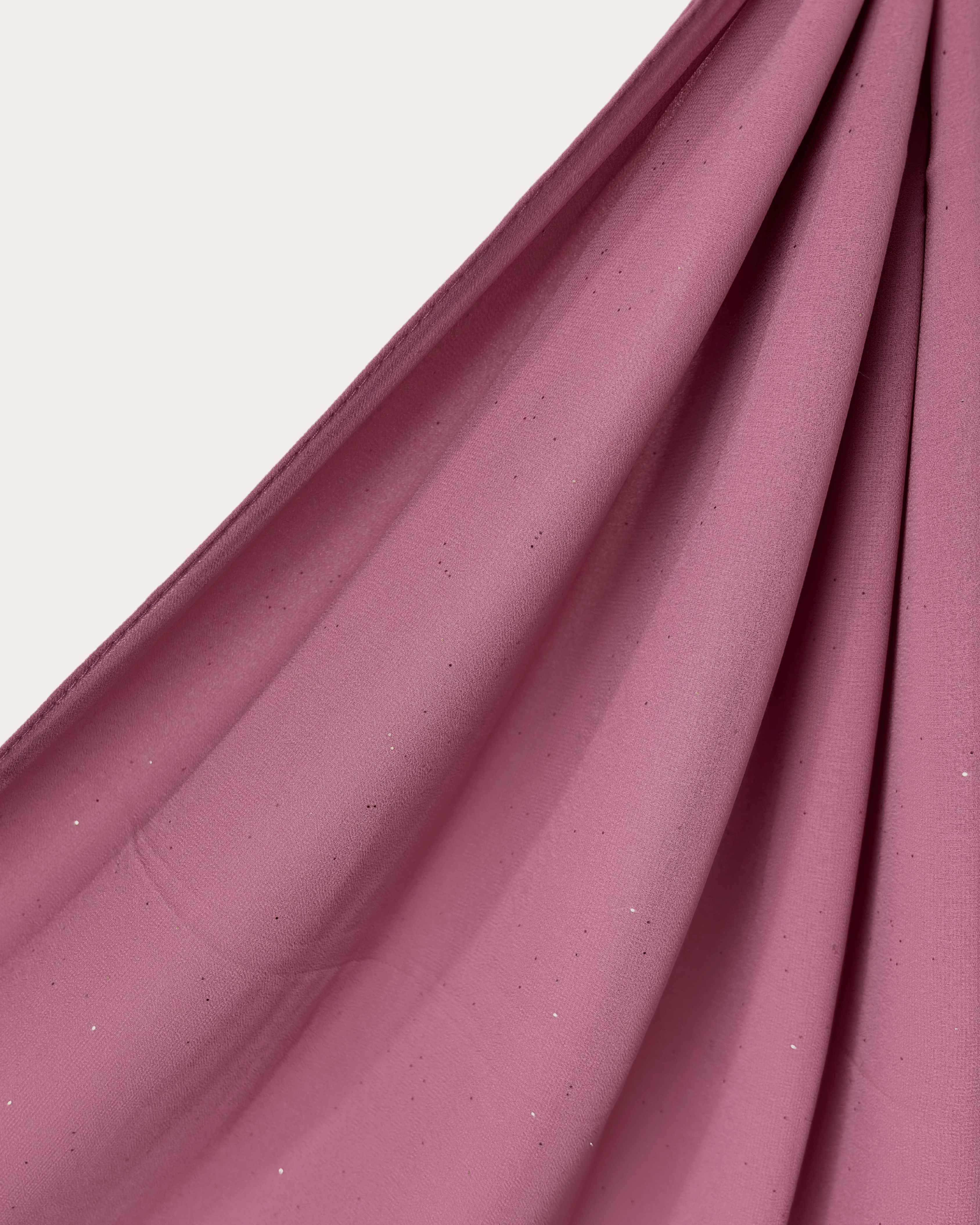 Shimmer Chiffon Hijab - Dusty Rose