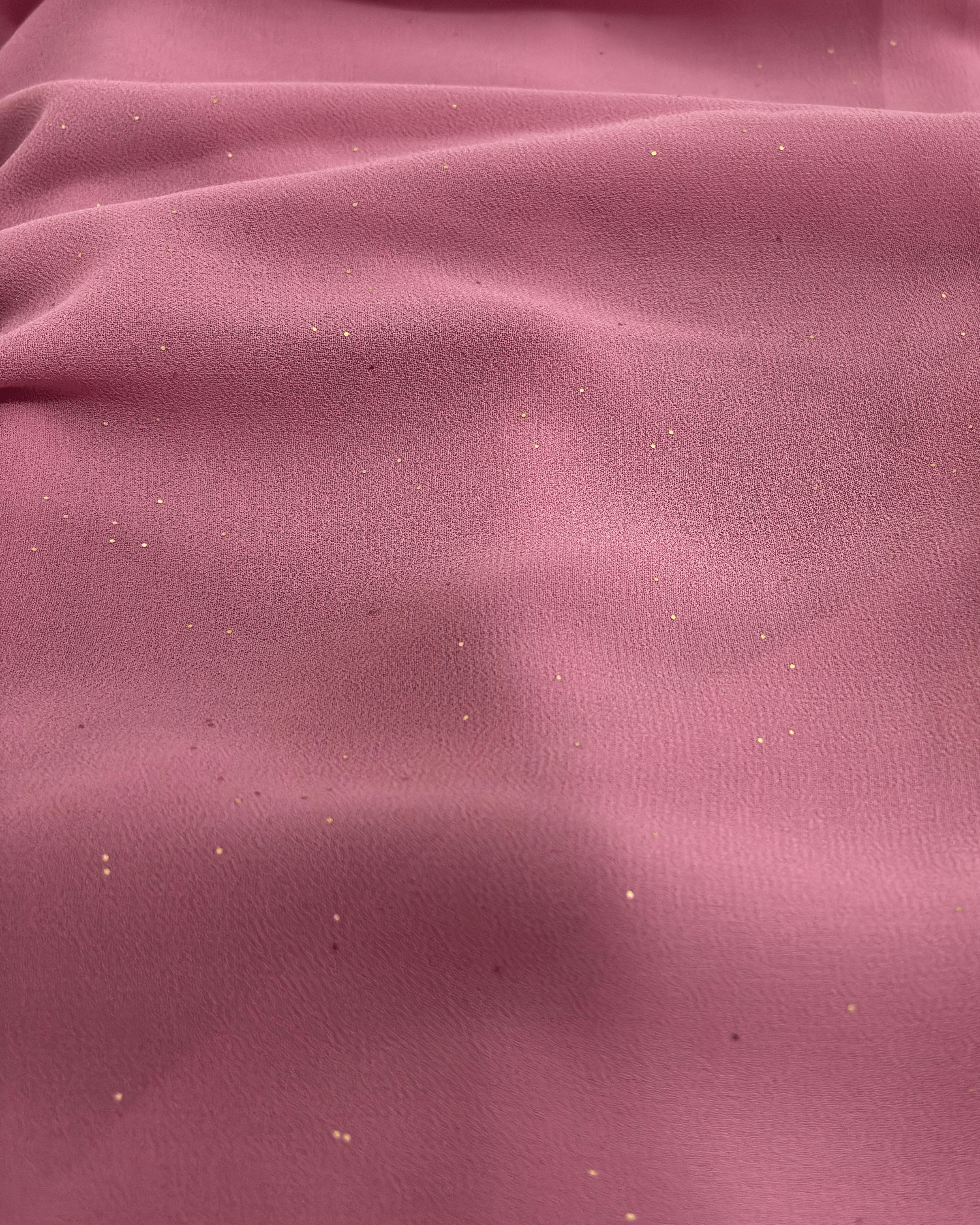 Shimmer Chiffon Hijab - Dusty Rose